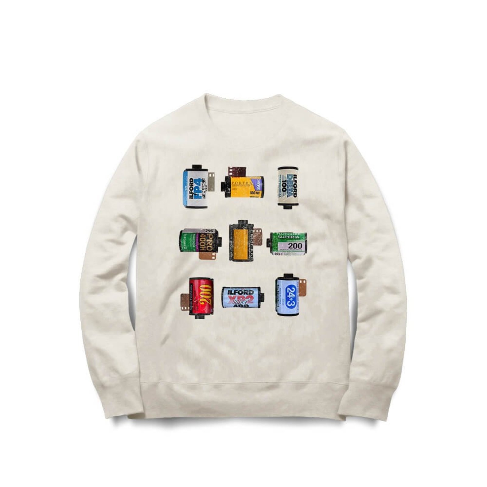 Moletom Filmes 35mm - Off White - Casual - Studio Geek