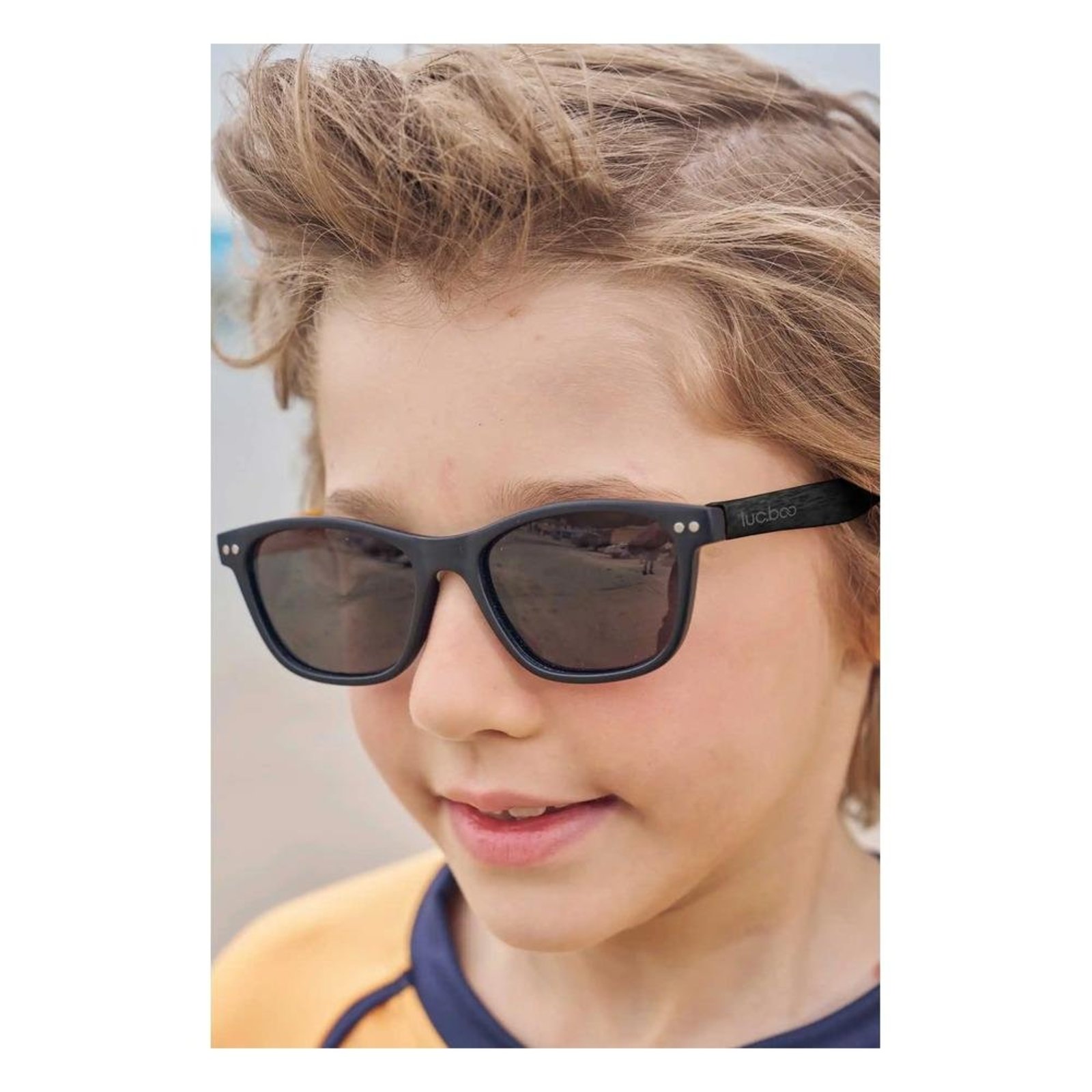 Infantil - Óculos Menino Preto Lucboo U Preto