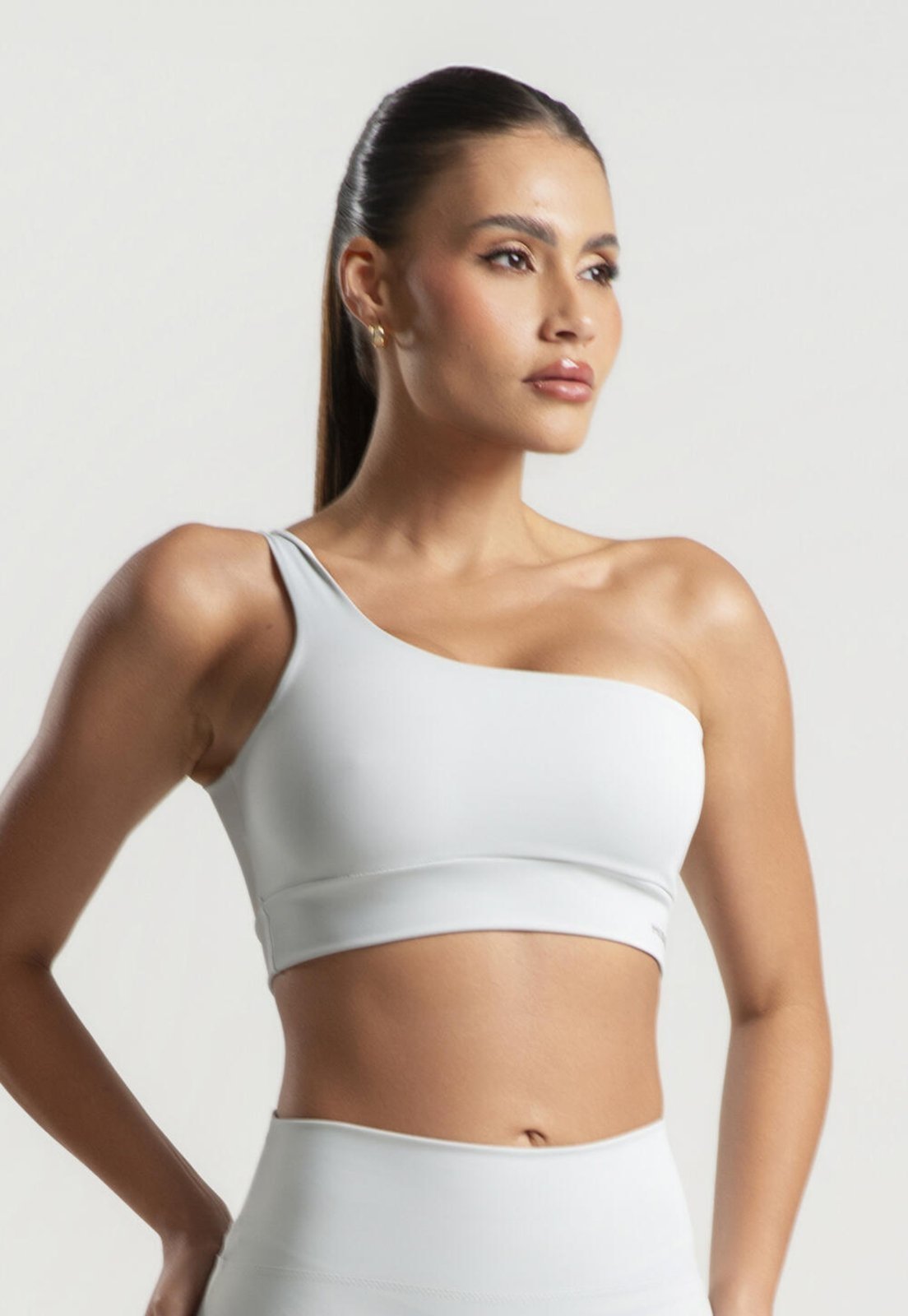 Top Ombro Único Cinza Wemood Tp007-004 Cinza