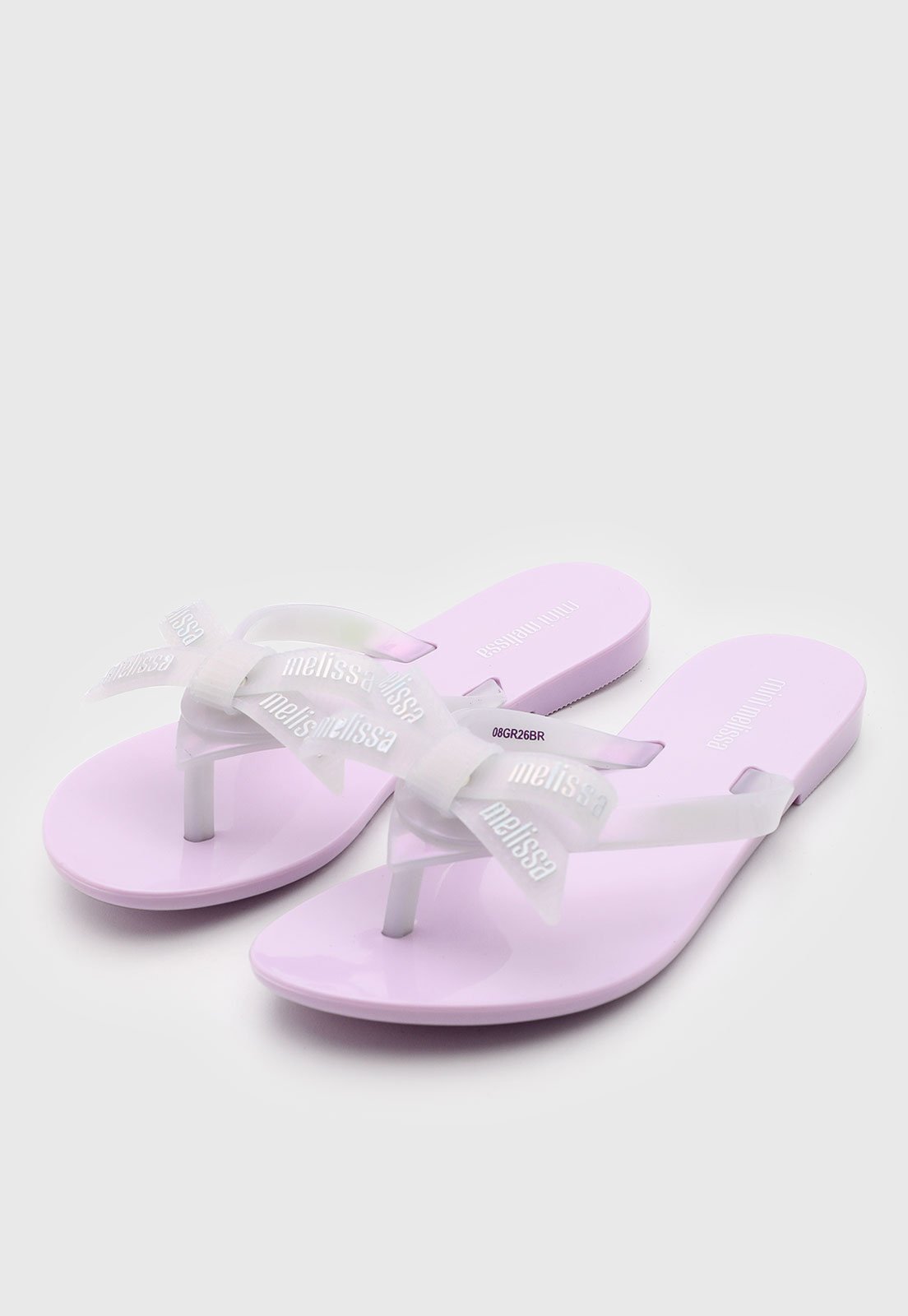 Infantil - Chinelo Mini Melissa Harmonic Lover Lilás