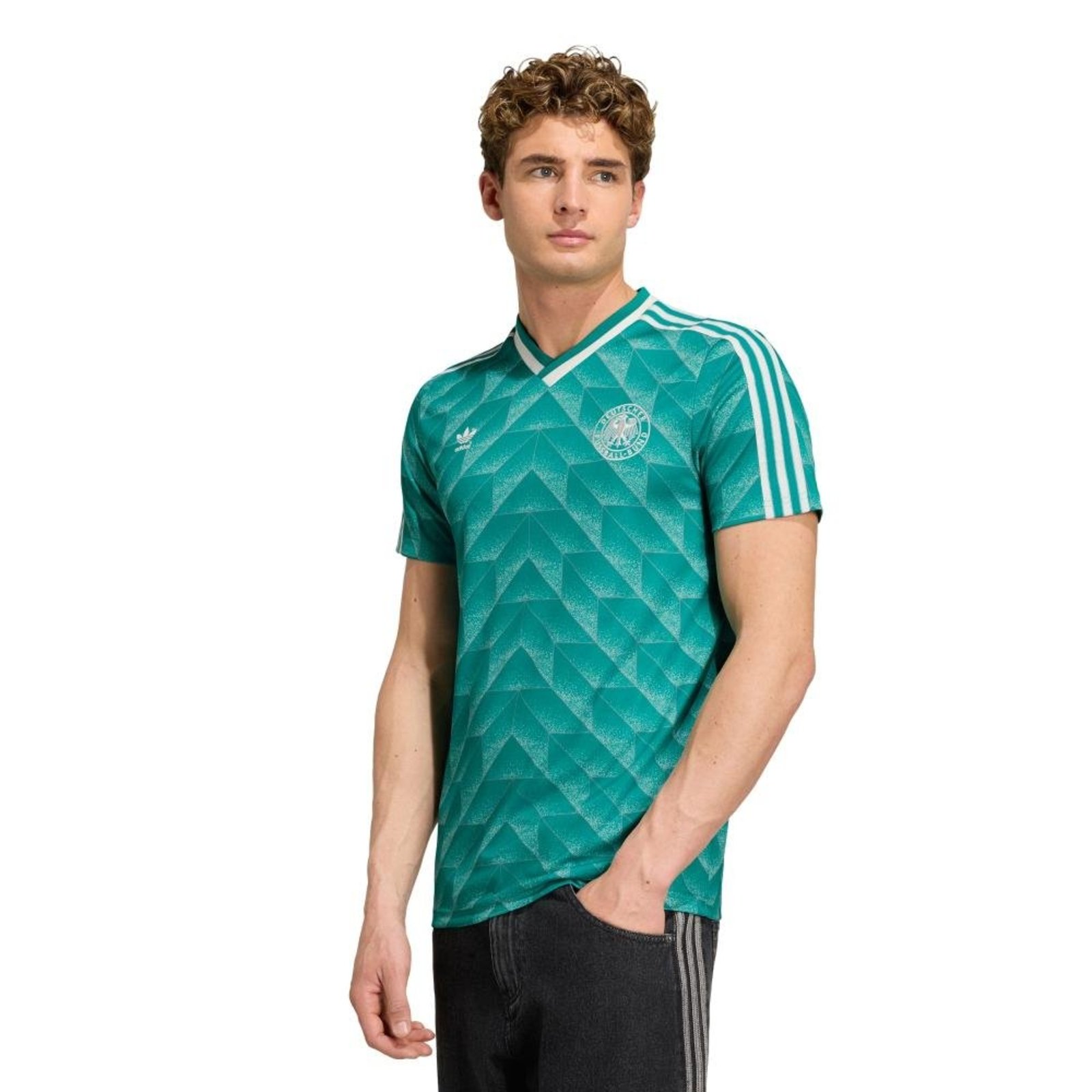 Camisa II Alemanha 1990 adidas Performance Verde