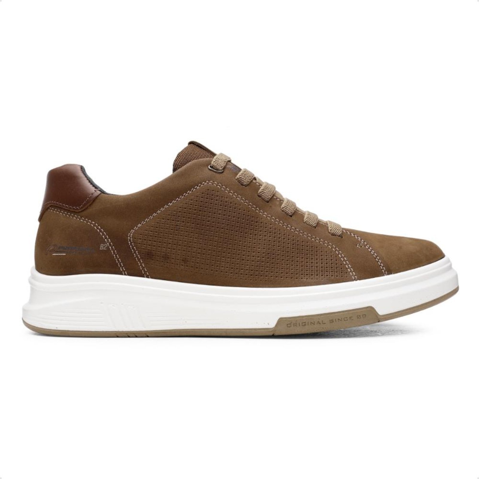 Vista 2 Sapatênis Pegada Trace Casual Masculino marrom PEGADA marrom
