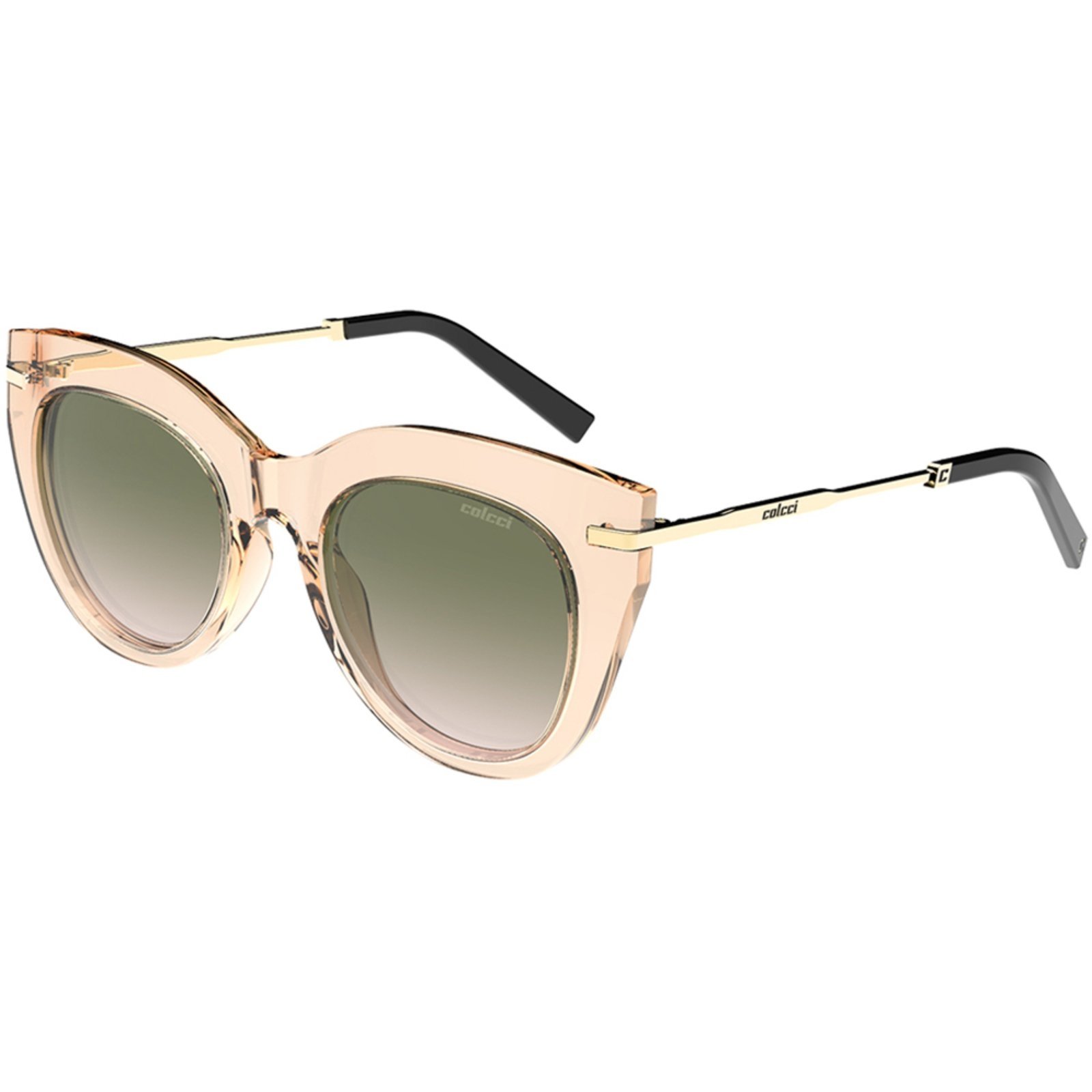 Vista 2 Óculos de Sol Colcci Karen C0219B61A8 Feminino bege bege