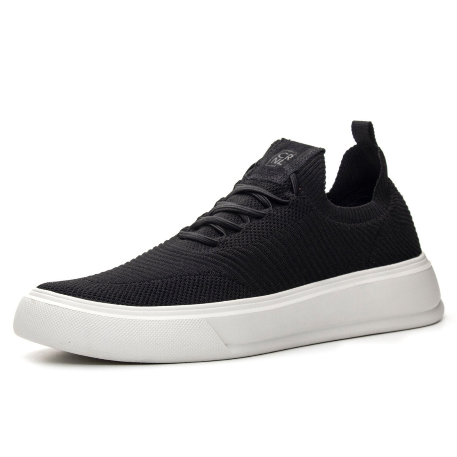 Tênis Masculino Knit Zack Preto Coronello