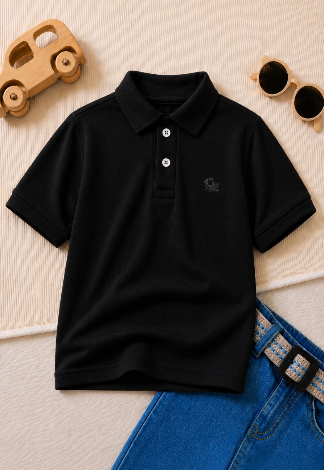 Infantil - Polo Menino Camisa Manga Curta Algodão Piquet Daze Modas