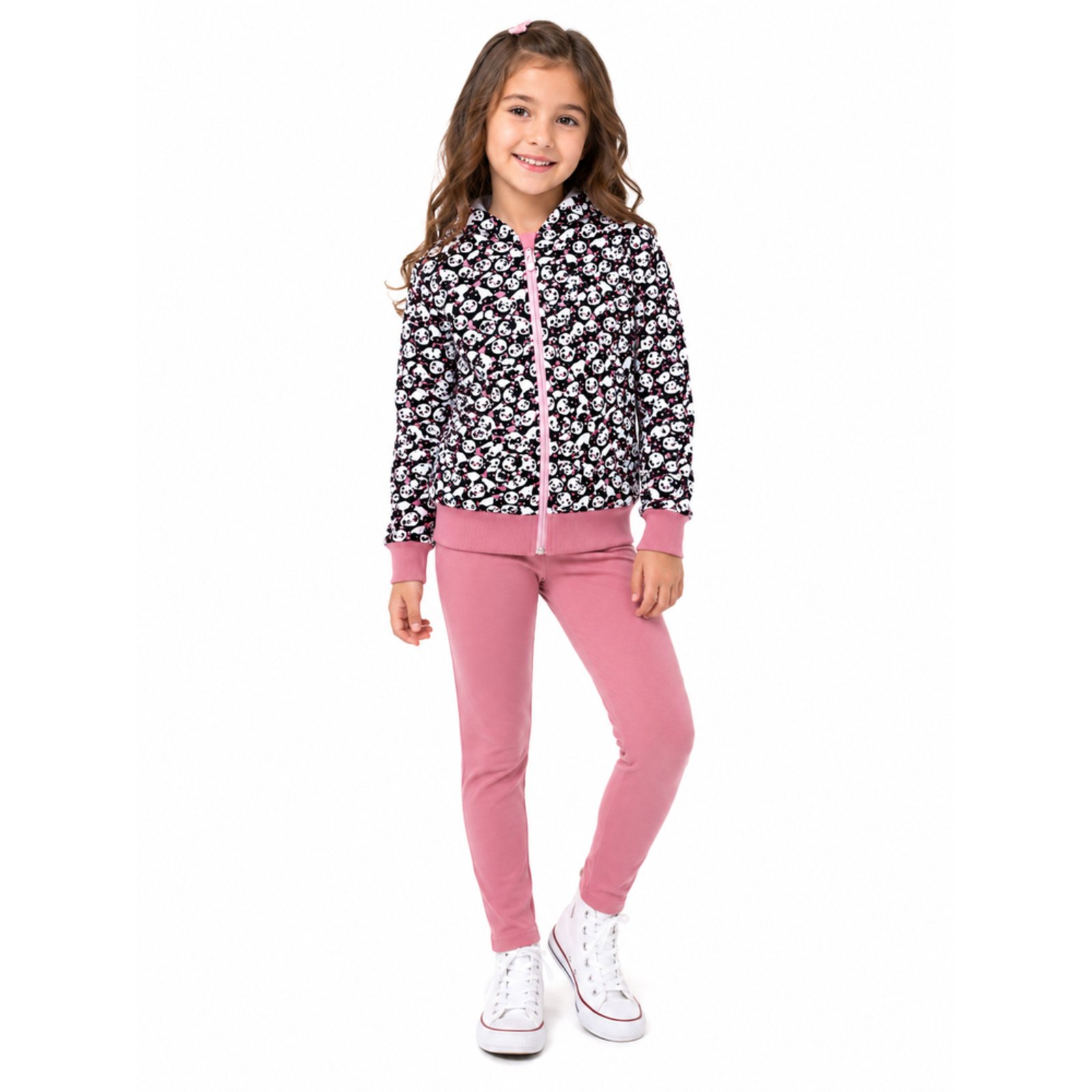Infantil - Conjunto Menina Inverno Pandas Iaia