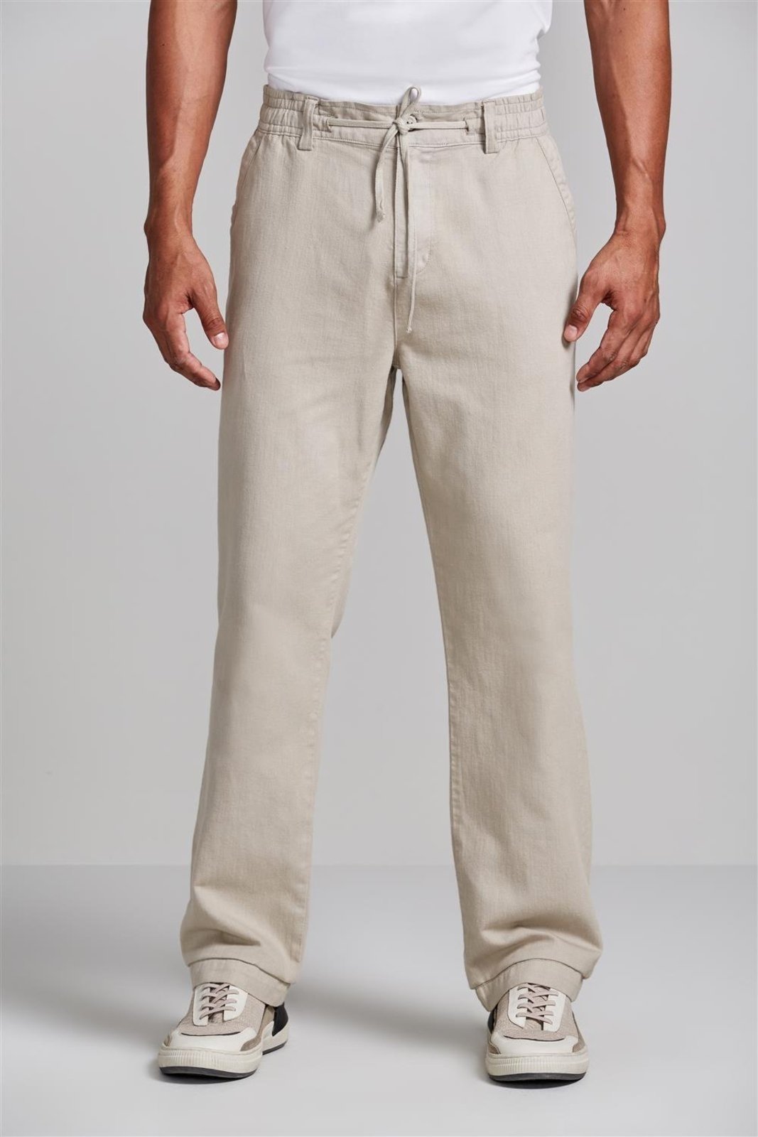 HIGHSTIL Calça Sarja Relax - Cinza