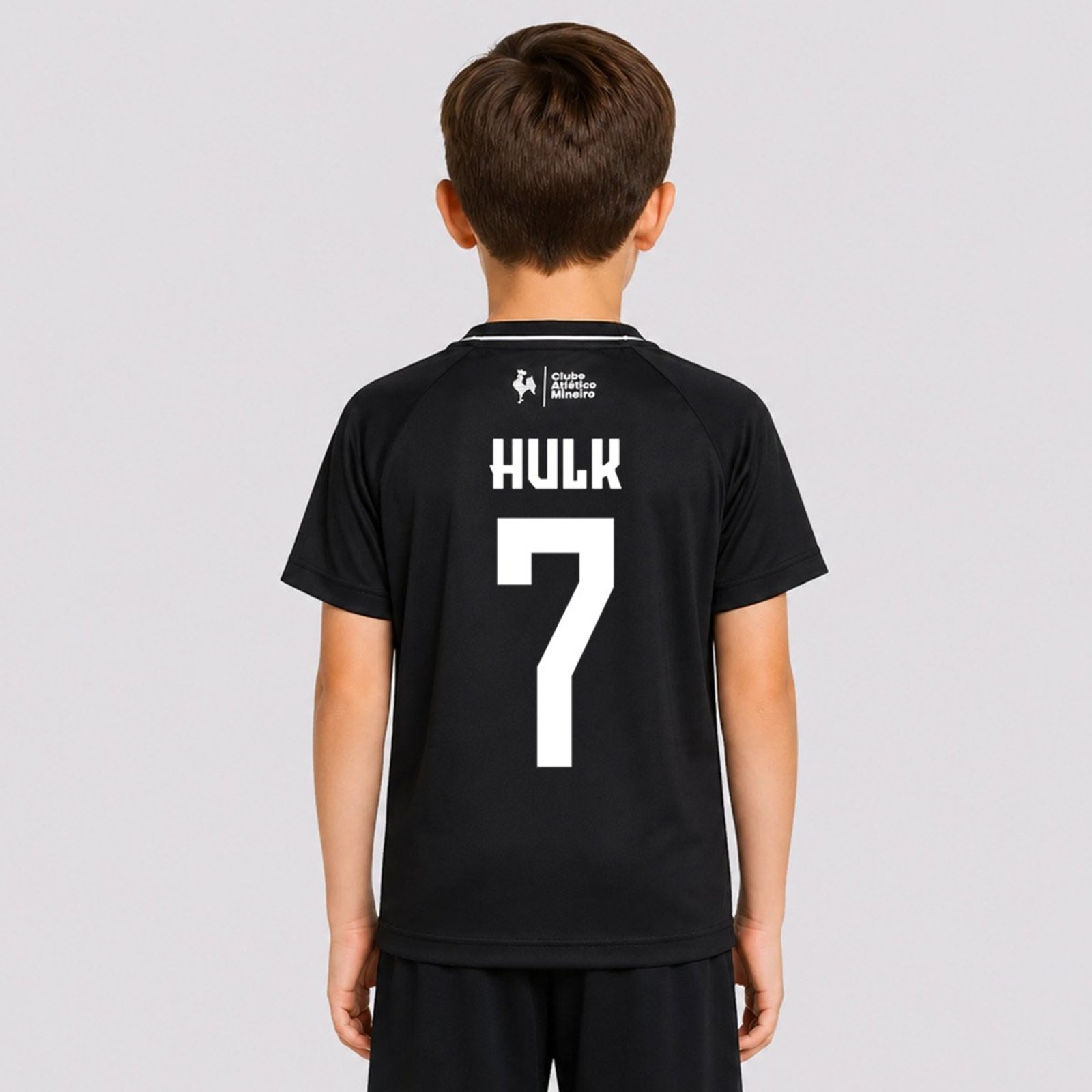 Camisa Atlético Mineiro Berro Preta 7 Hulk
