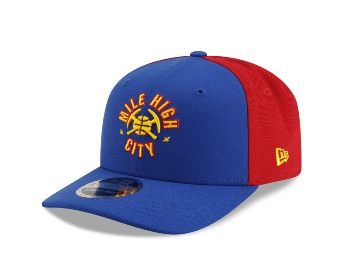 Bone New Era 9SEVENTY Strtch Snap Denver Nuggets NBA Azul