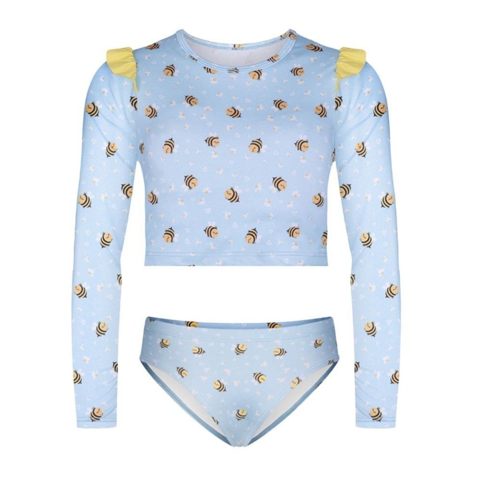 Conjunto Biquíni Selene Camisa + Calcinha Praia - Azul - selene