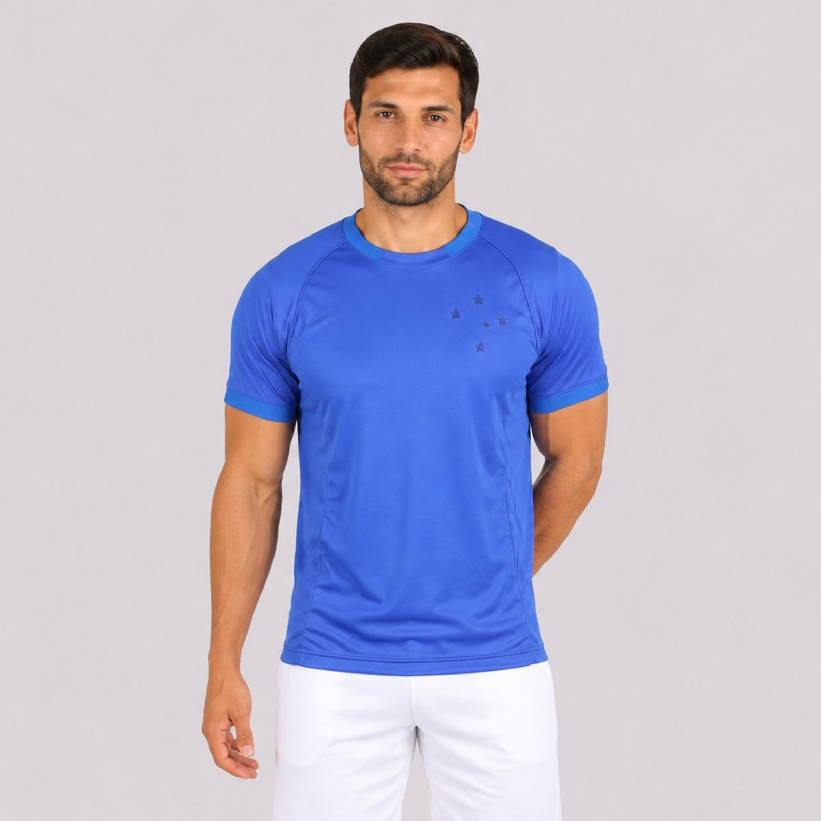Camisa Cruzeiro Dry Classic Azul