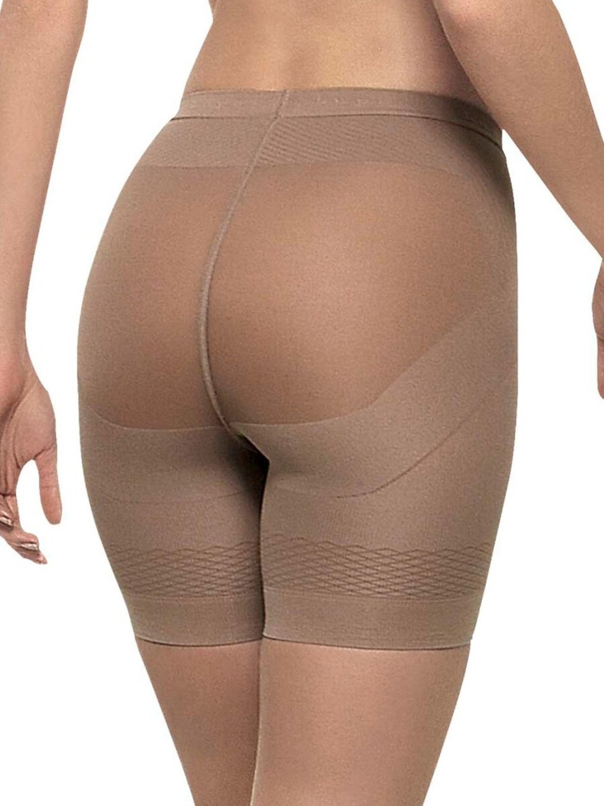 Shorts Feminino Modelador Up Line Loba 5690-003 Bege