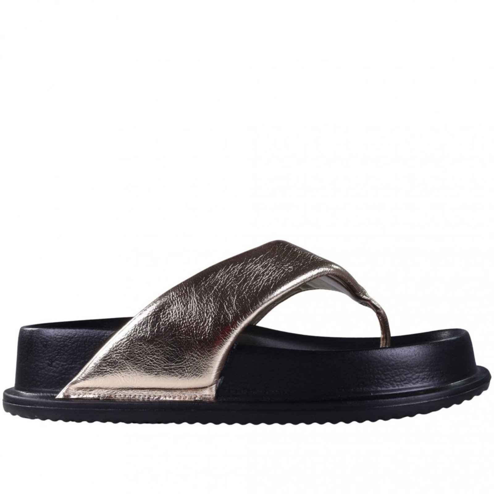 Sandália Papete Feminina Zariff 1550030252 Zariff Dourado