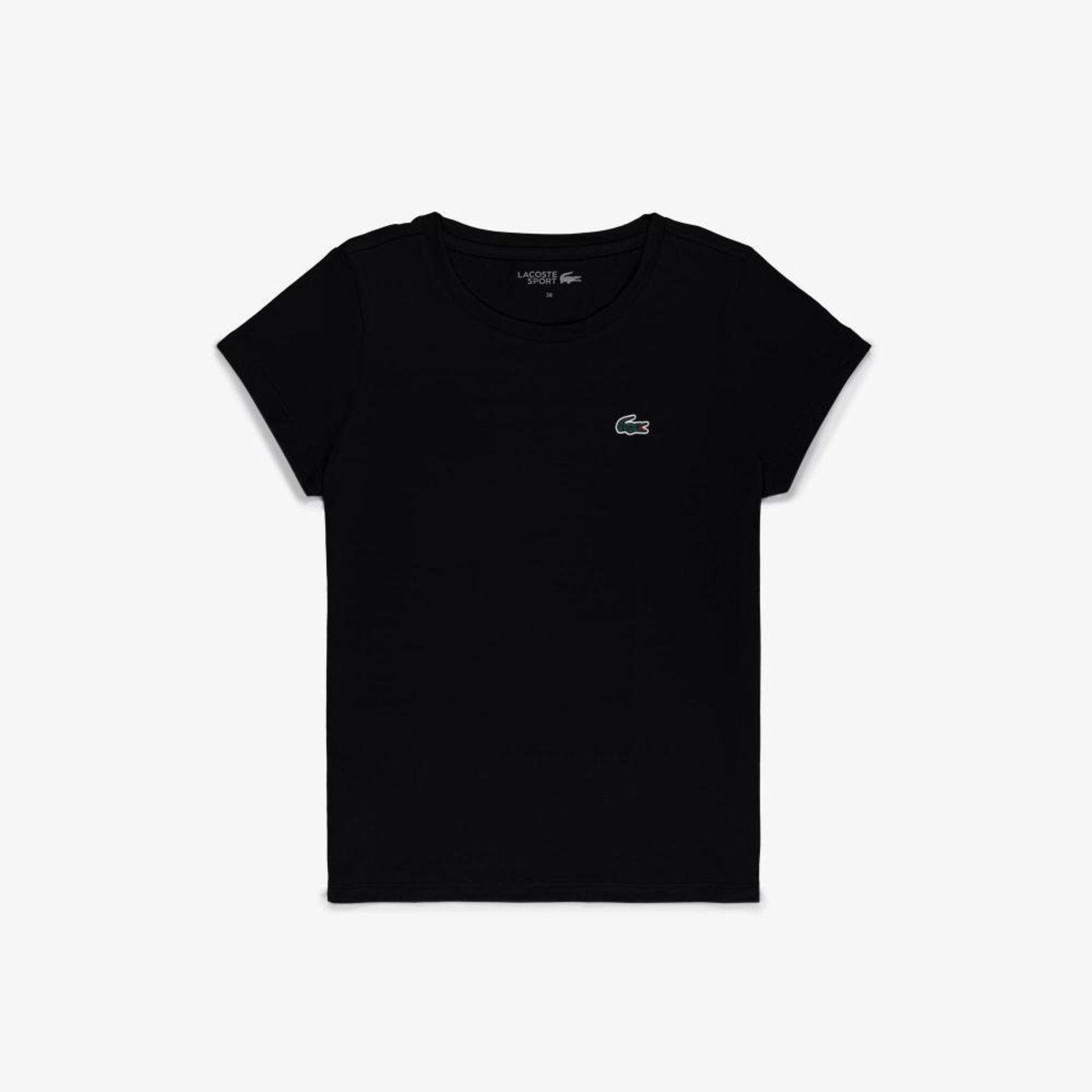 Camiseta Esportiva em Jersey Stretch Preto - 38 Preto