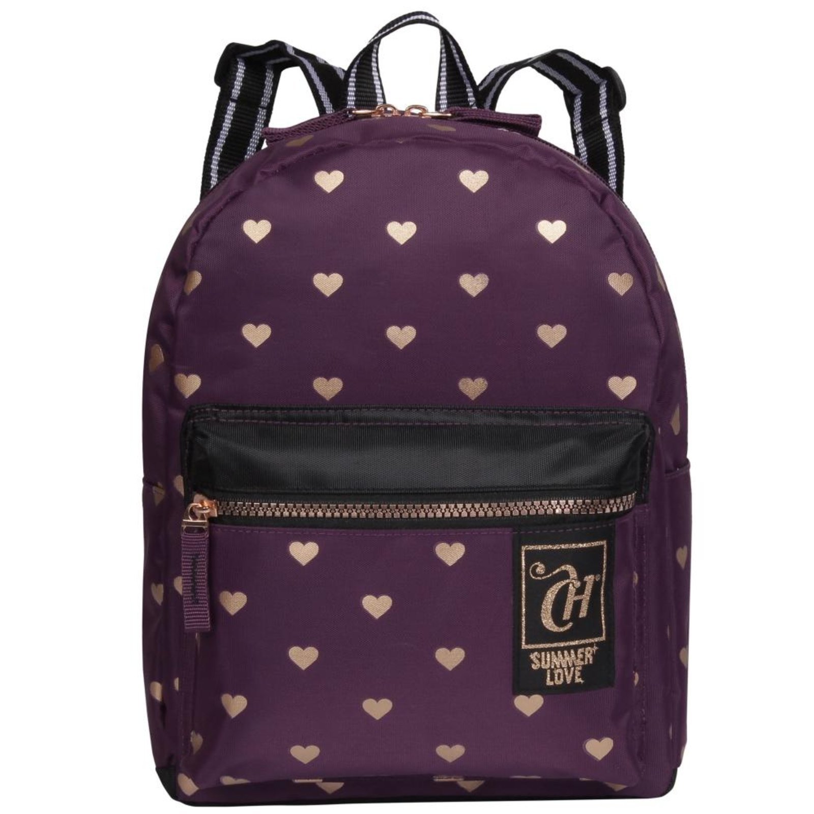 Infantil – Mini Bag Capricho Wishes Corações Roxo