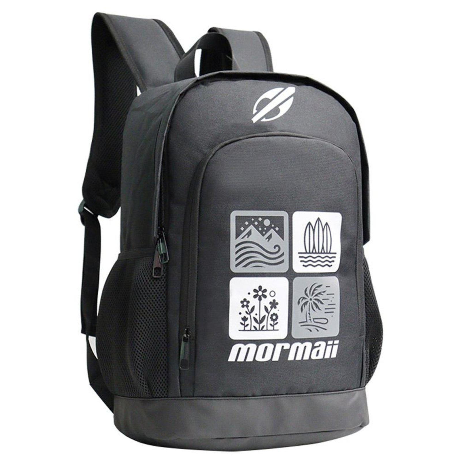 Vista 2 Mochila Mormaii Casual MOR-2718 20L SM26 Mormaii preto