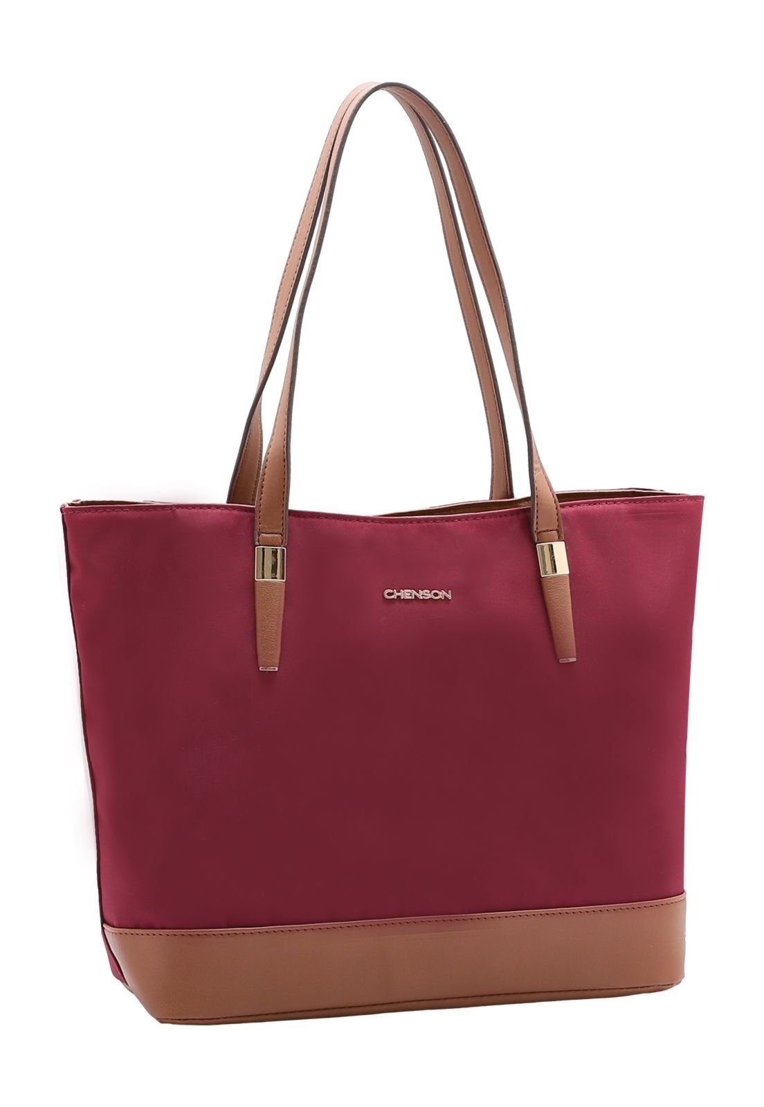 Bolsa Feminina Chenson Microfiber Vinho 3184598