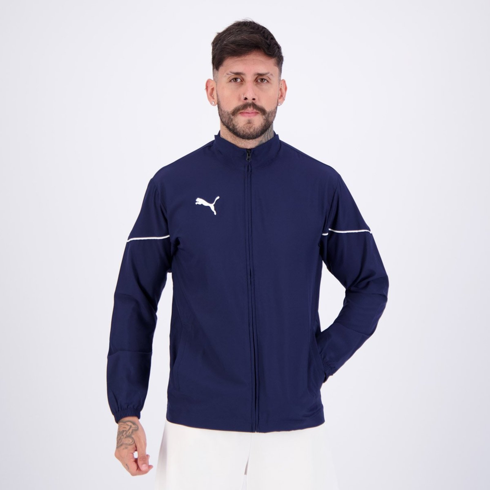 Jaqueta Puma Teamrise Azul