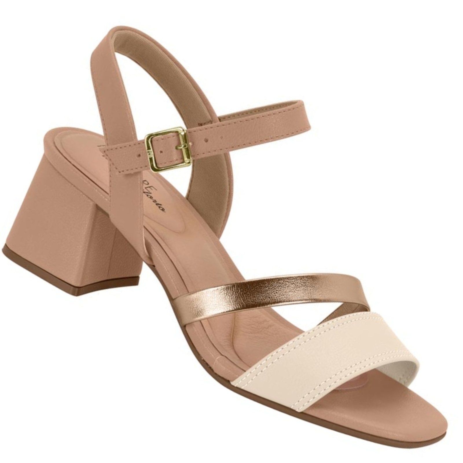 Vista 2 Sandalia Modare 7172.101 Feminina BR SPORTS bege BR SPORTS bege