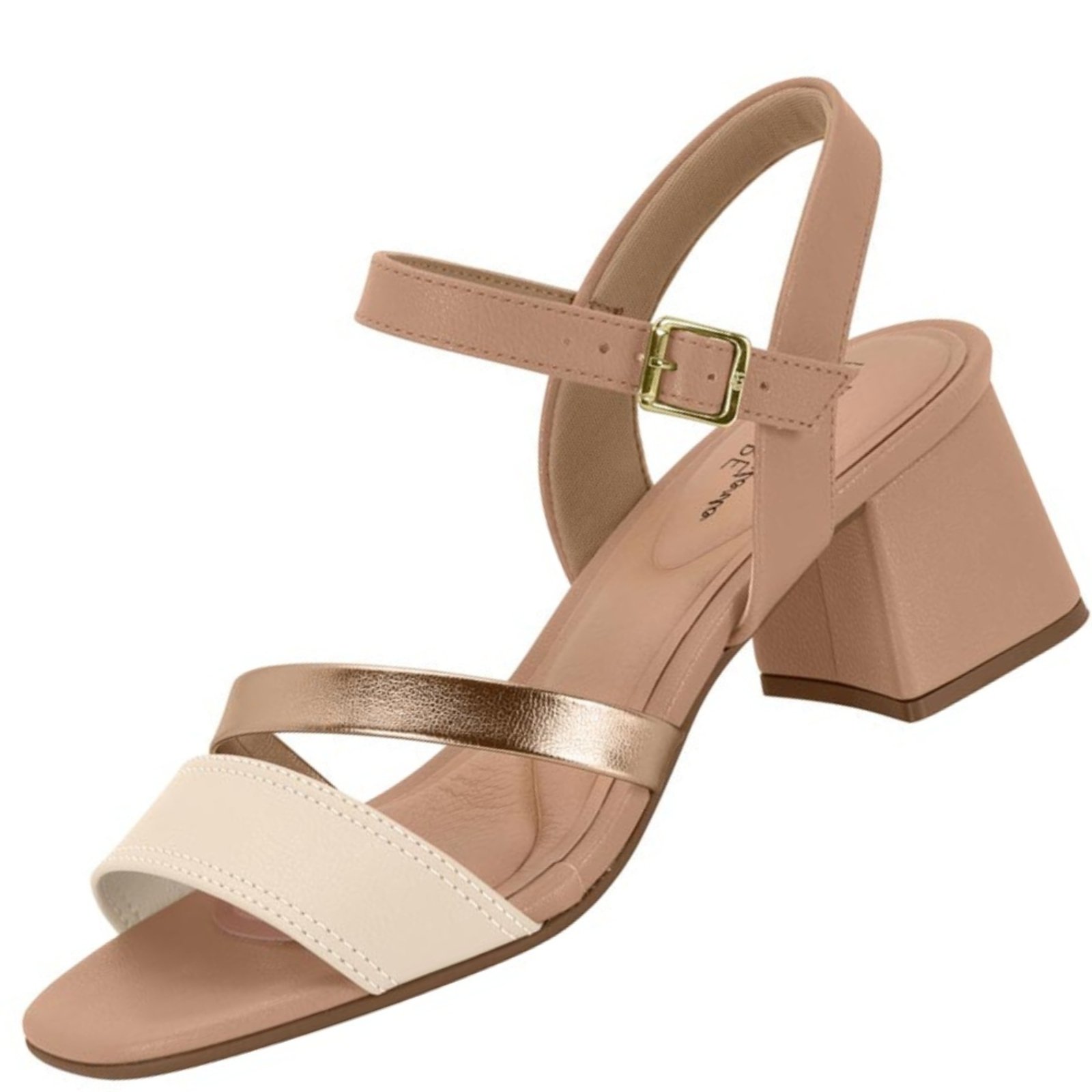 Vista 3 Sandalia Modare 7172.101 Feminina BR SPORTS bege BR SPORTS bege