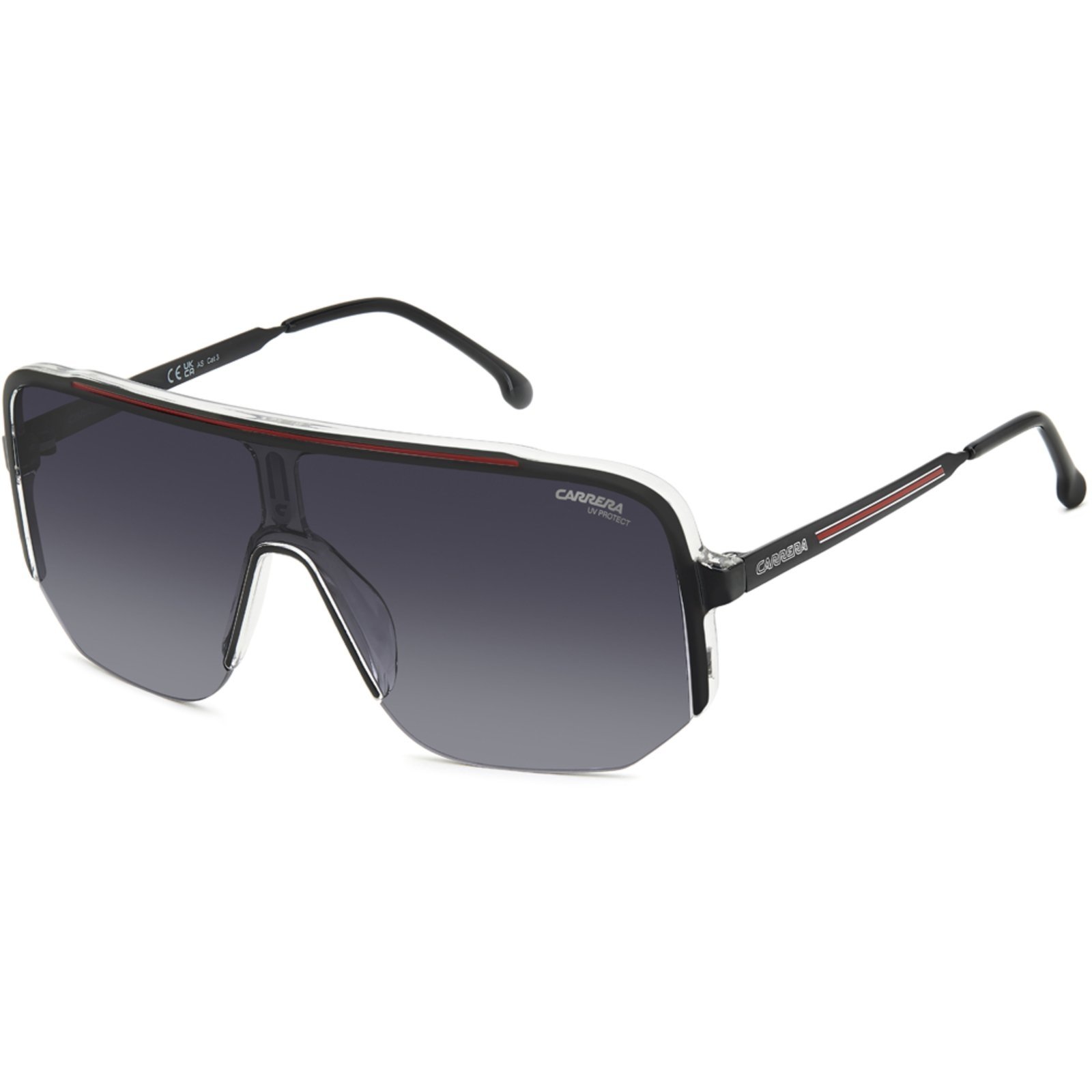 Vista 2 Óculos de Sol Carrera 1060 S OIT 999O Masculino preto Carrera preto