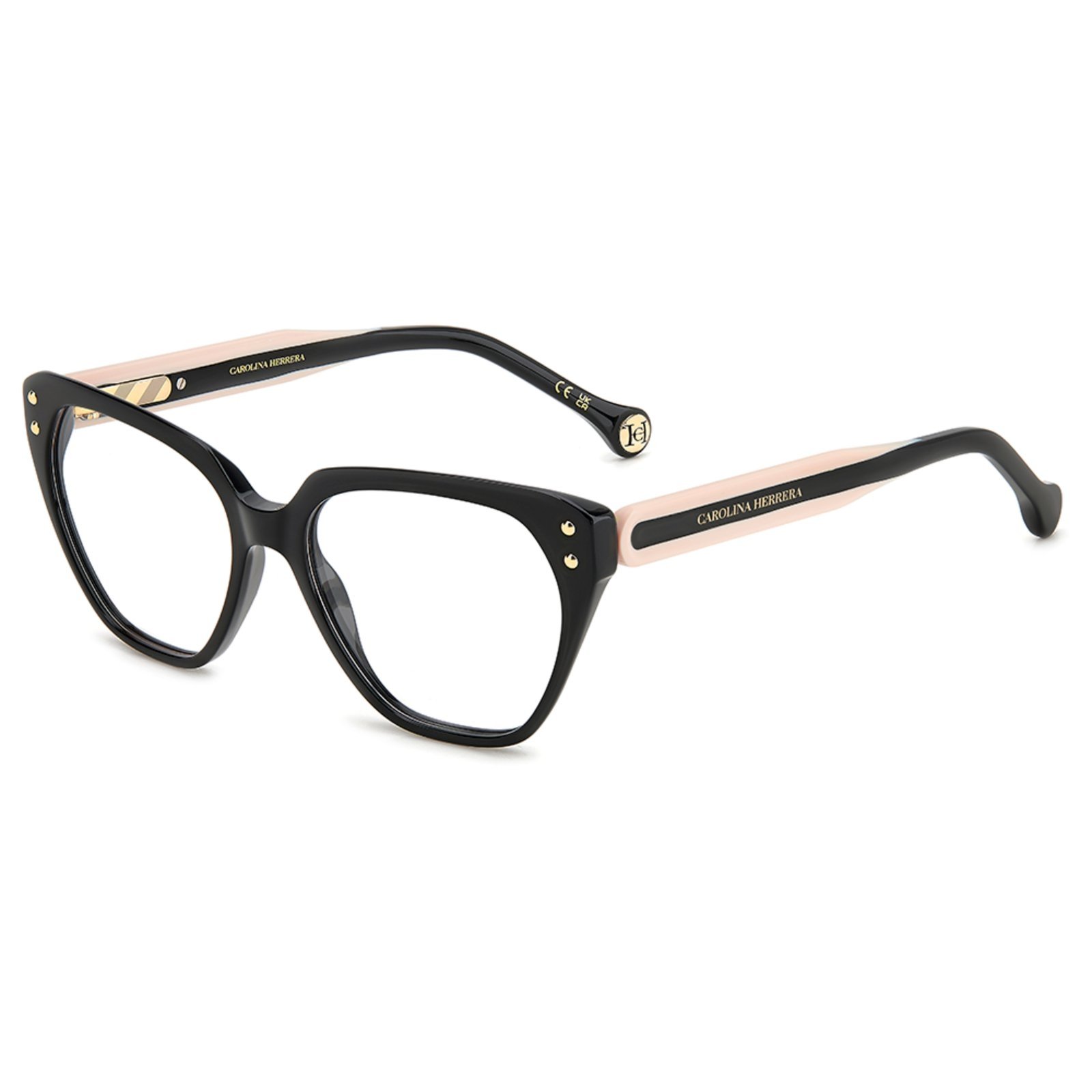 Armação de Óculos Carolina Herrera Her 0223 3H2 – Preto 52