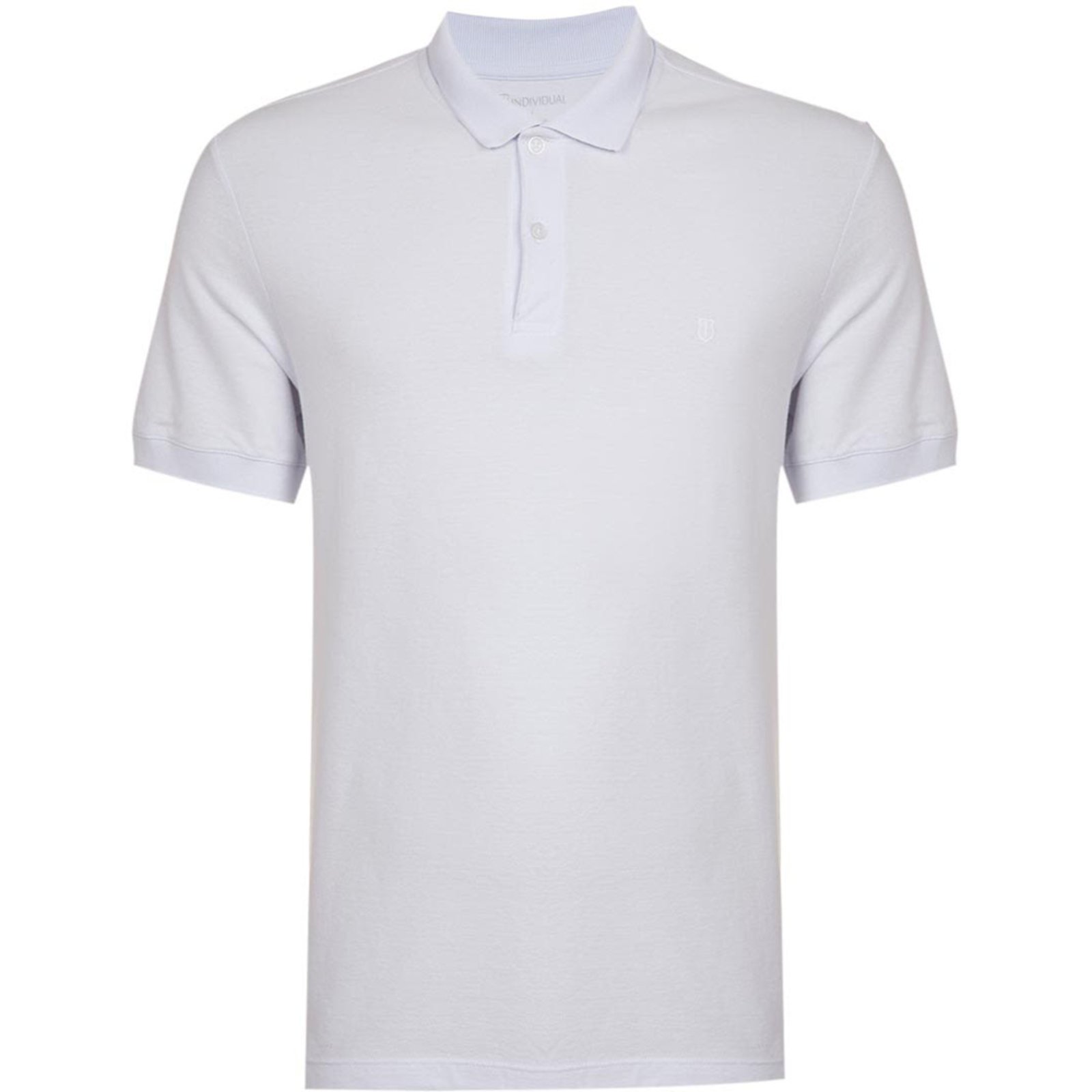 Camisa Polo Individual Comfort Basic VE24 Branco Masculino