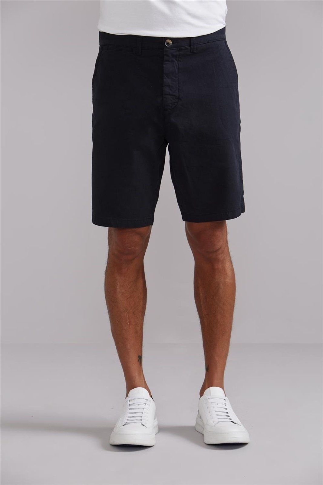 HIGHSTIL Bermuda Chino Comfort – Azul Marinho