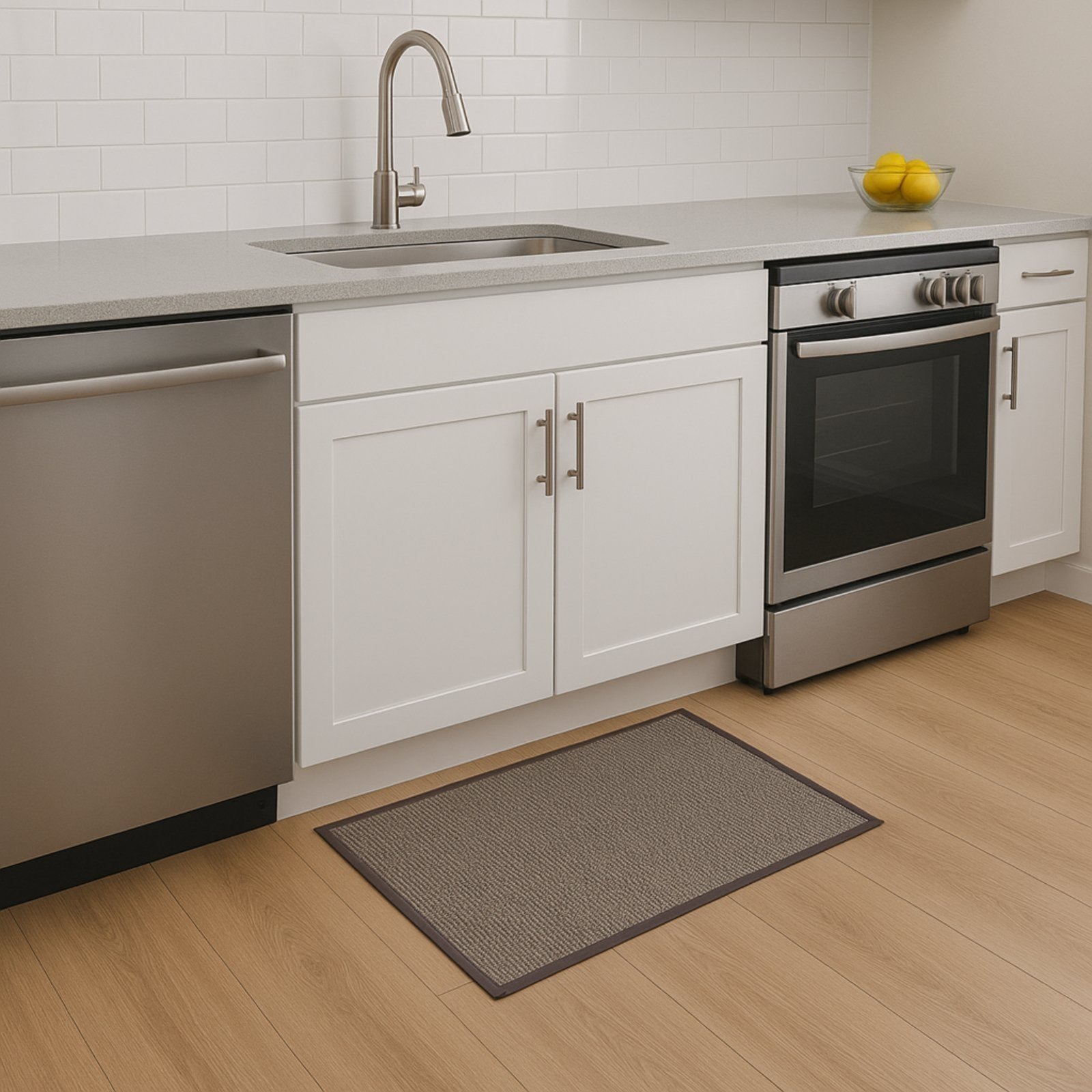 Tapete Impermeável Para Cozinha Antiderrapante 45x65cm - 006 Niazitex