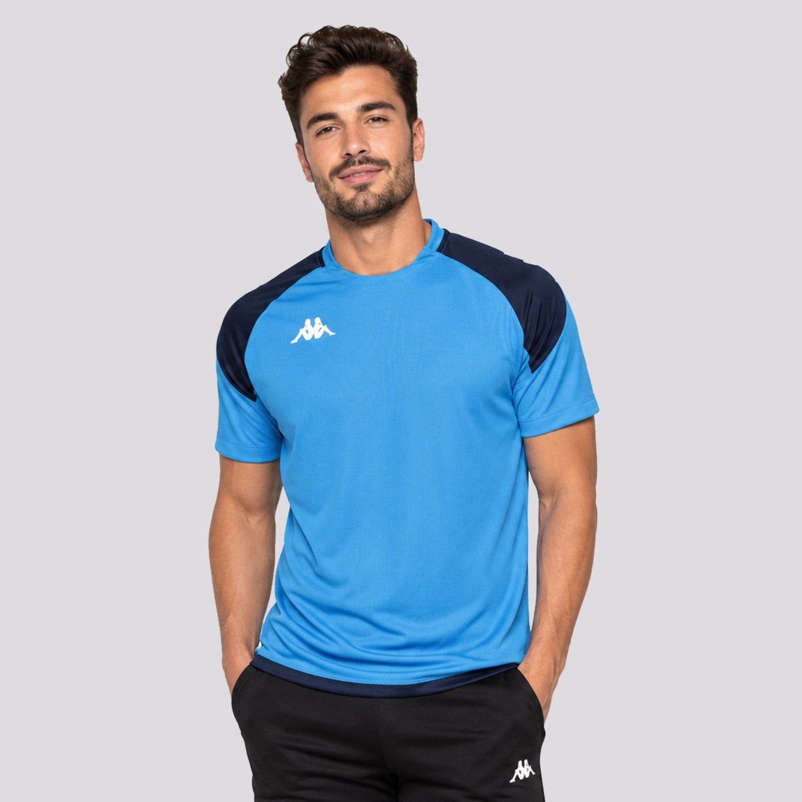 Camiseta Kappa Player Abou Pro Seven Azul