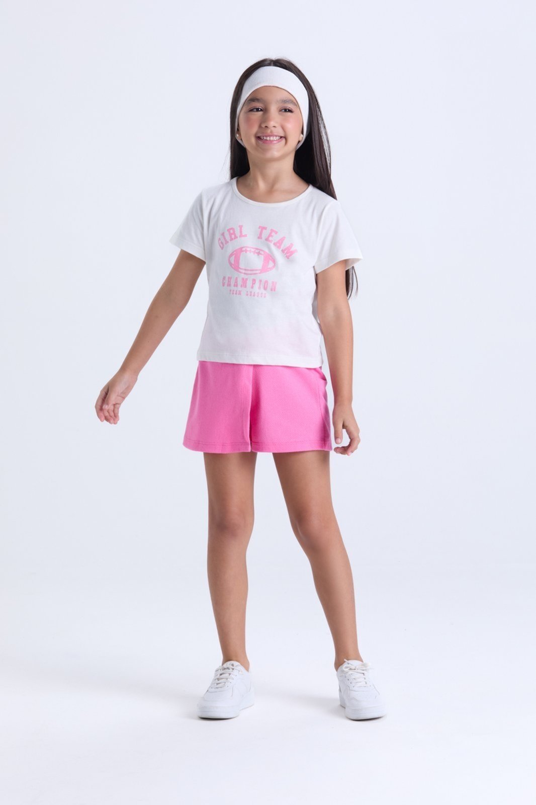 Infantil – Conjunto de Verão Menina Girl Team
