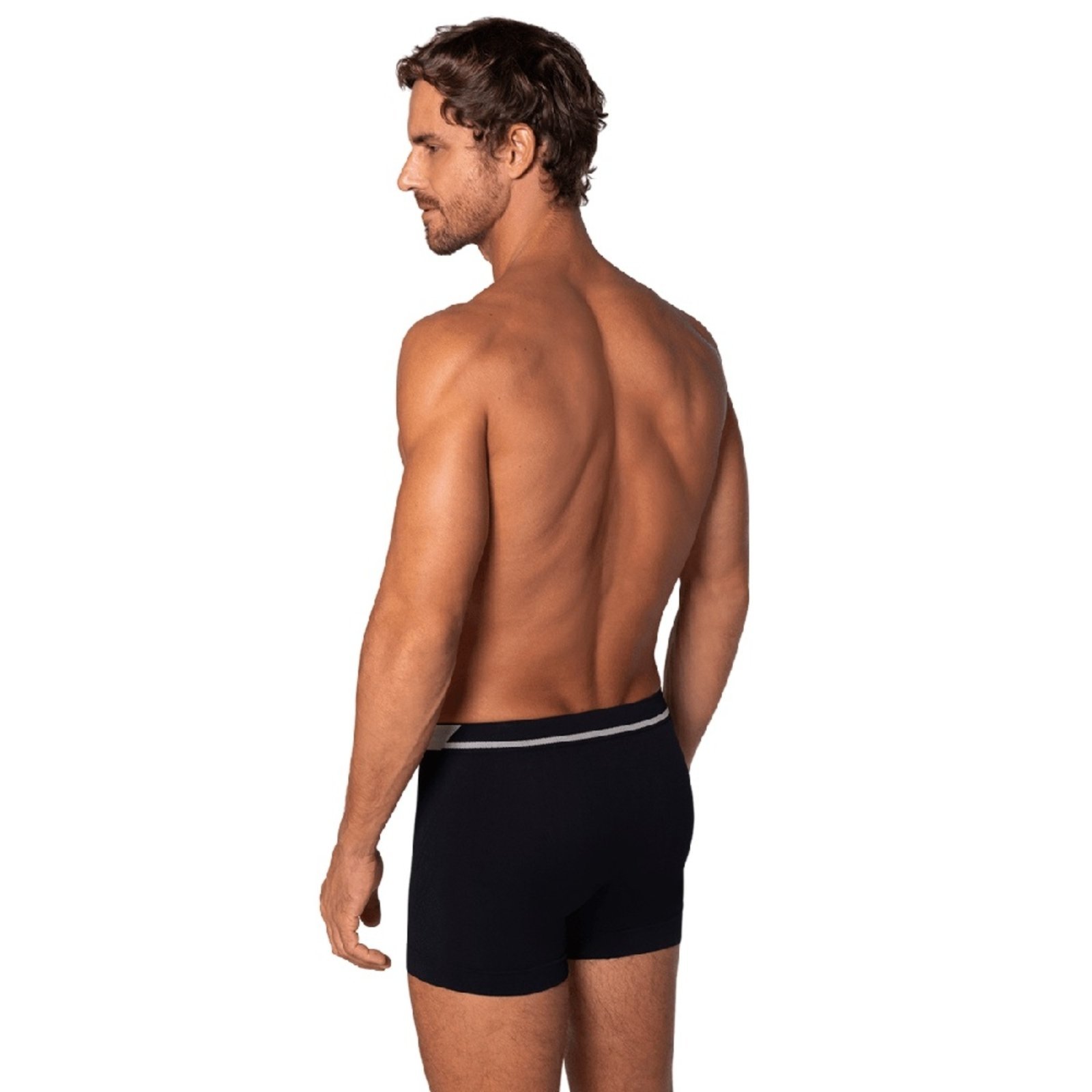 Vista 3 Cueca Lupo Boxer Microfibra Cós Com Chanfro - 0 vermelho Lupo vermelho