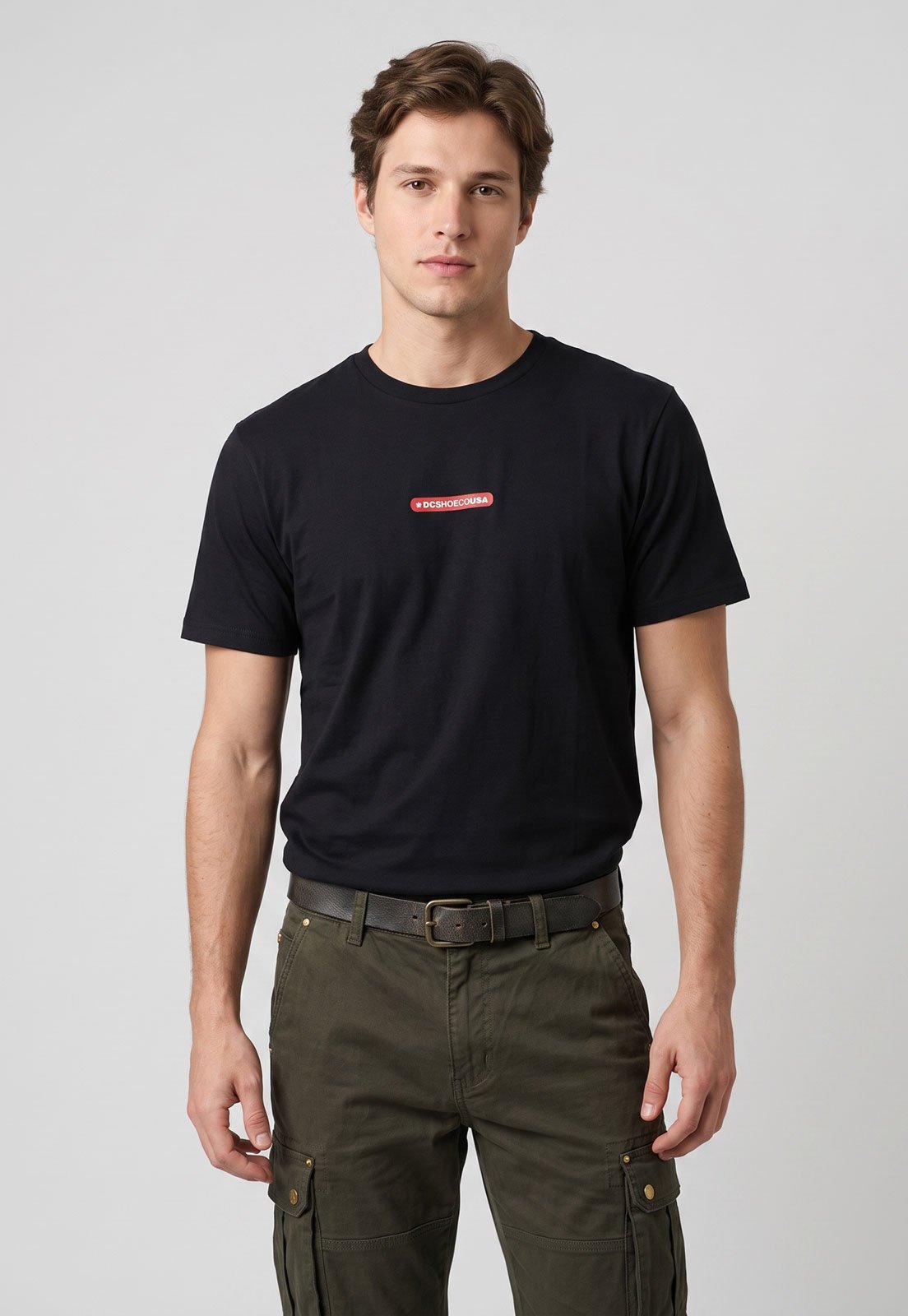 Camiseta Masculina DC Shoes Tape Preta