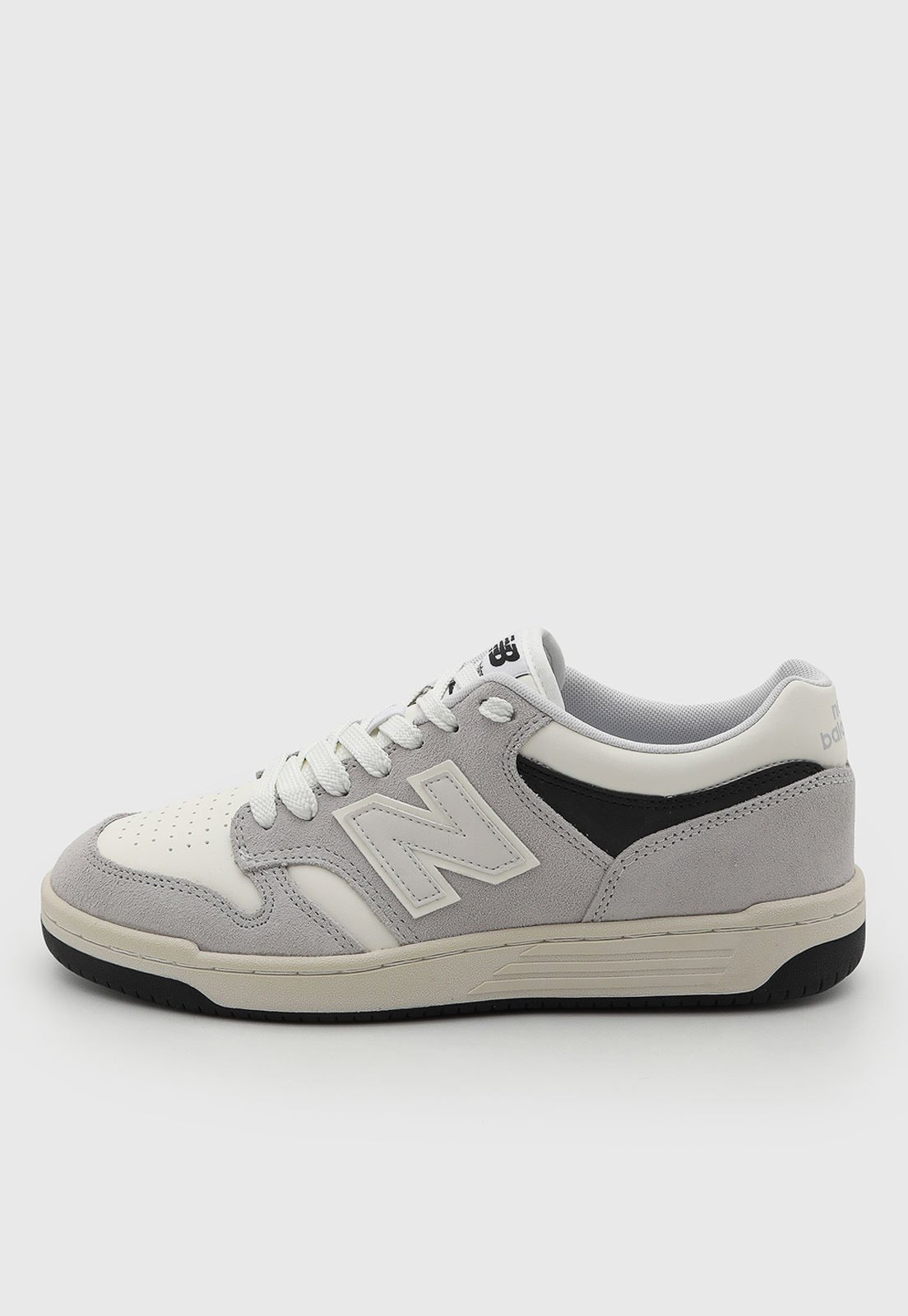 Tênis Masculino New Balance 480 Low Cinza