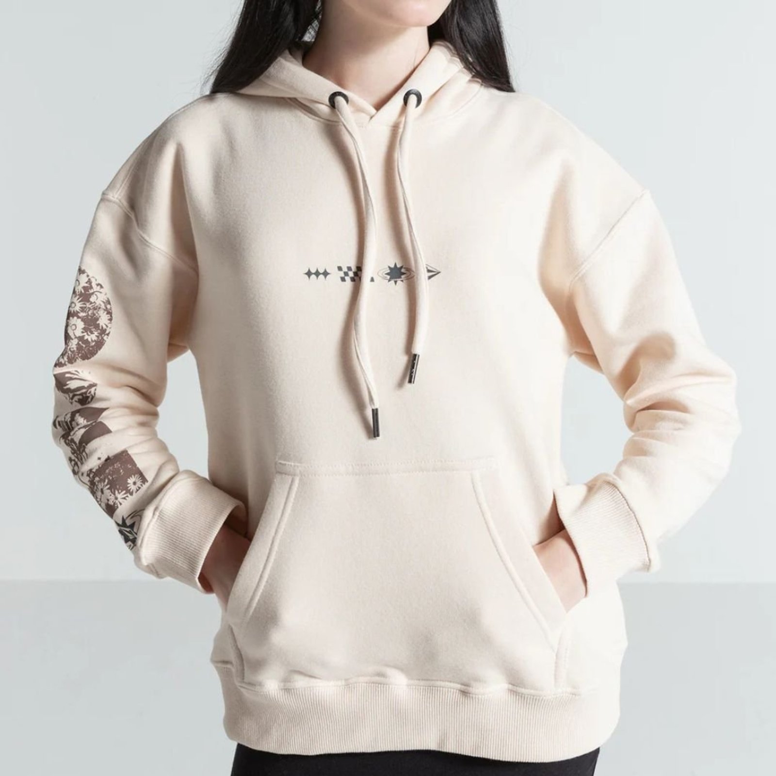 Moletom Feminino Volcom Day Tripper - OFF WHITE