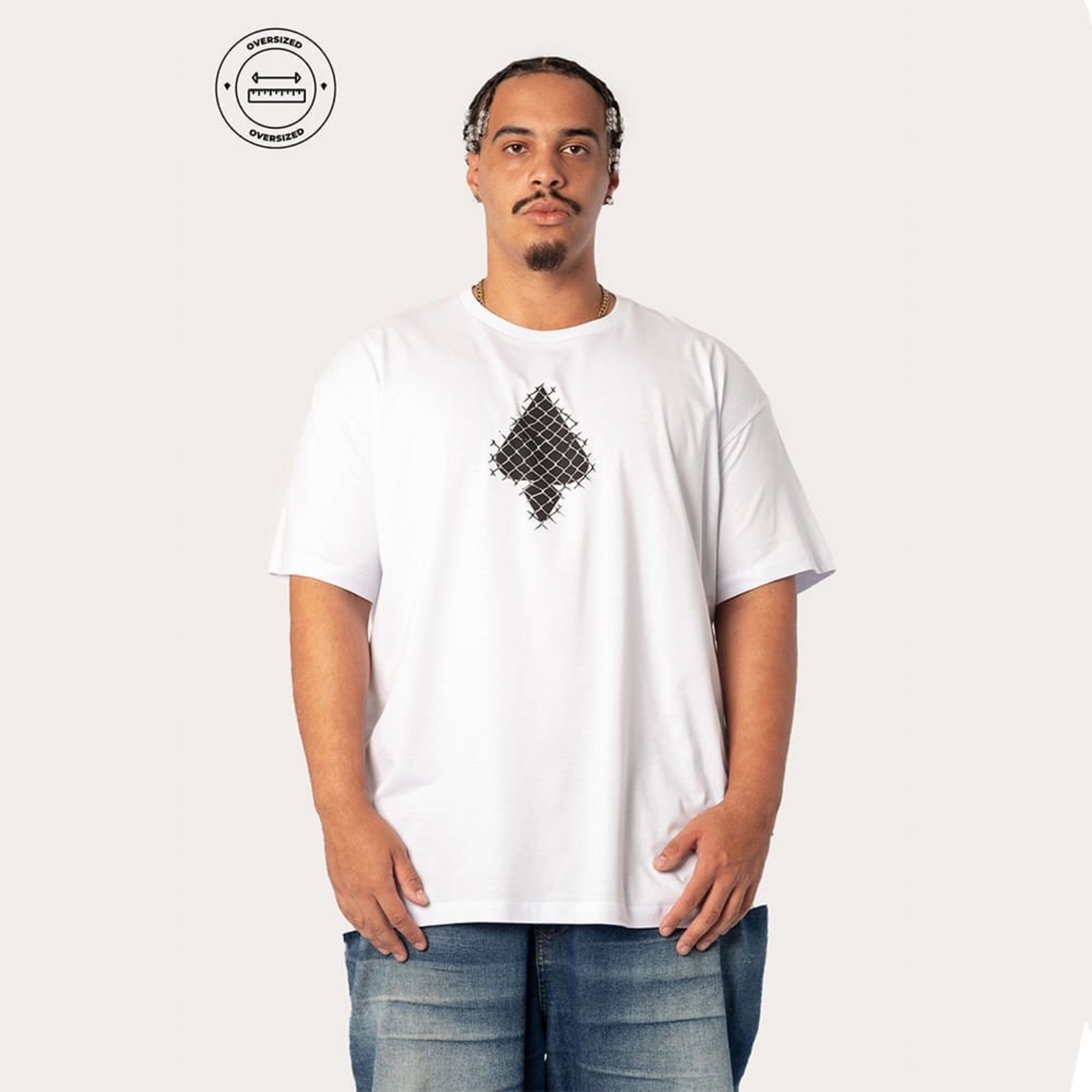 T-Shirt Oversized Espada Alambrado