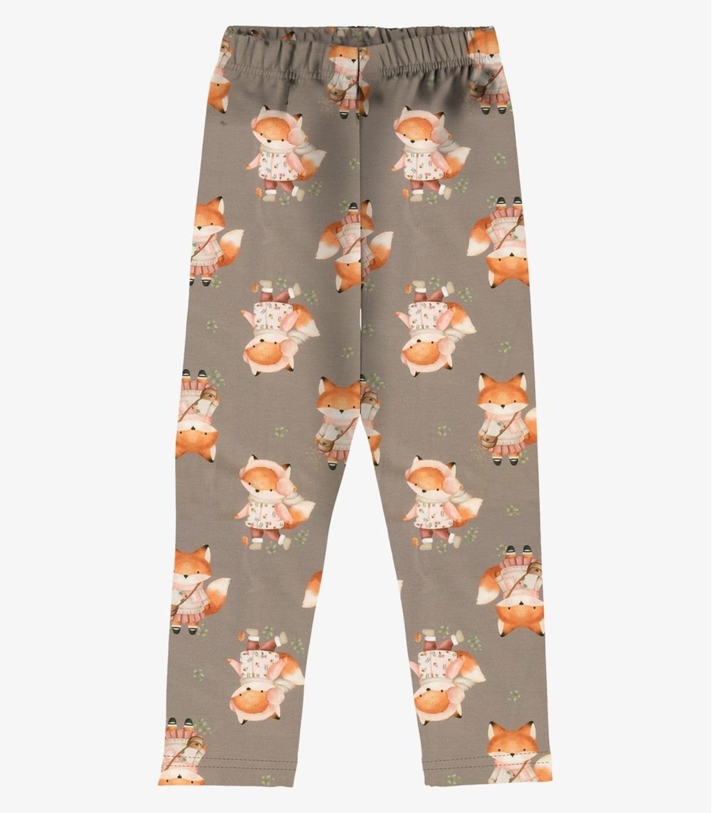 Infantil - Legging Malha Soft Touch Rovi Marrom