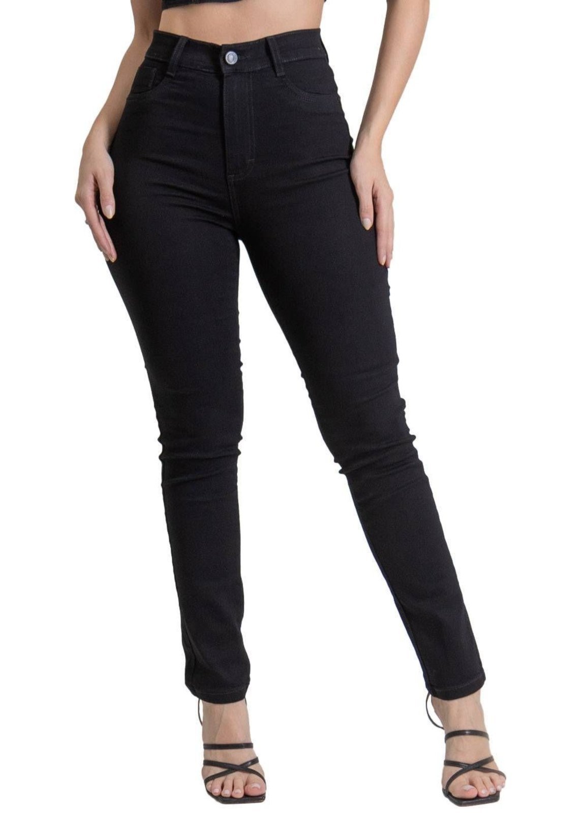 Calça Sarja Sawary Hot Pants – 263832 – Preto – Sawary