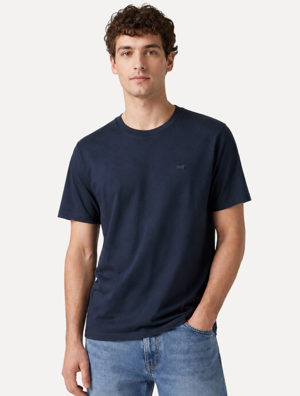 Camiseta Levis Masculina Classic Tonal SS Original HM Azul Marinho