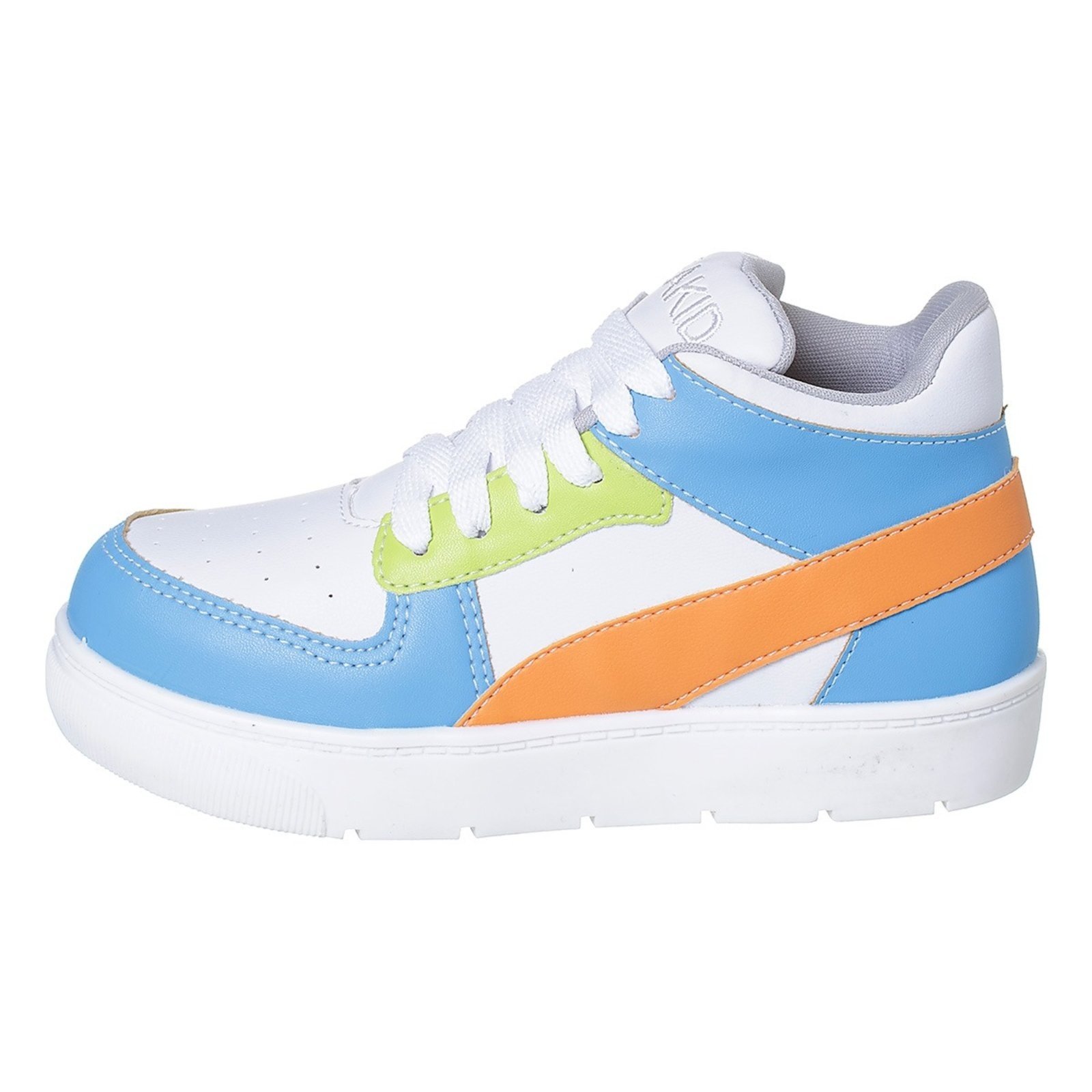 Infantil – Tênis Flat Sola Branca Beakid Menino Moderno