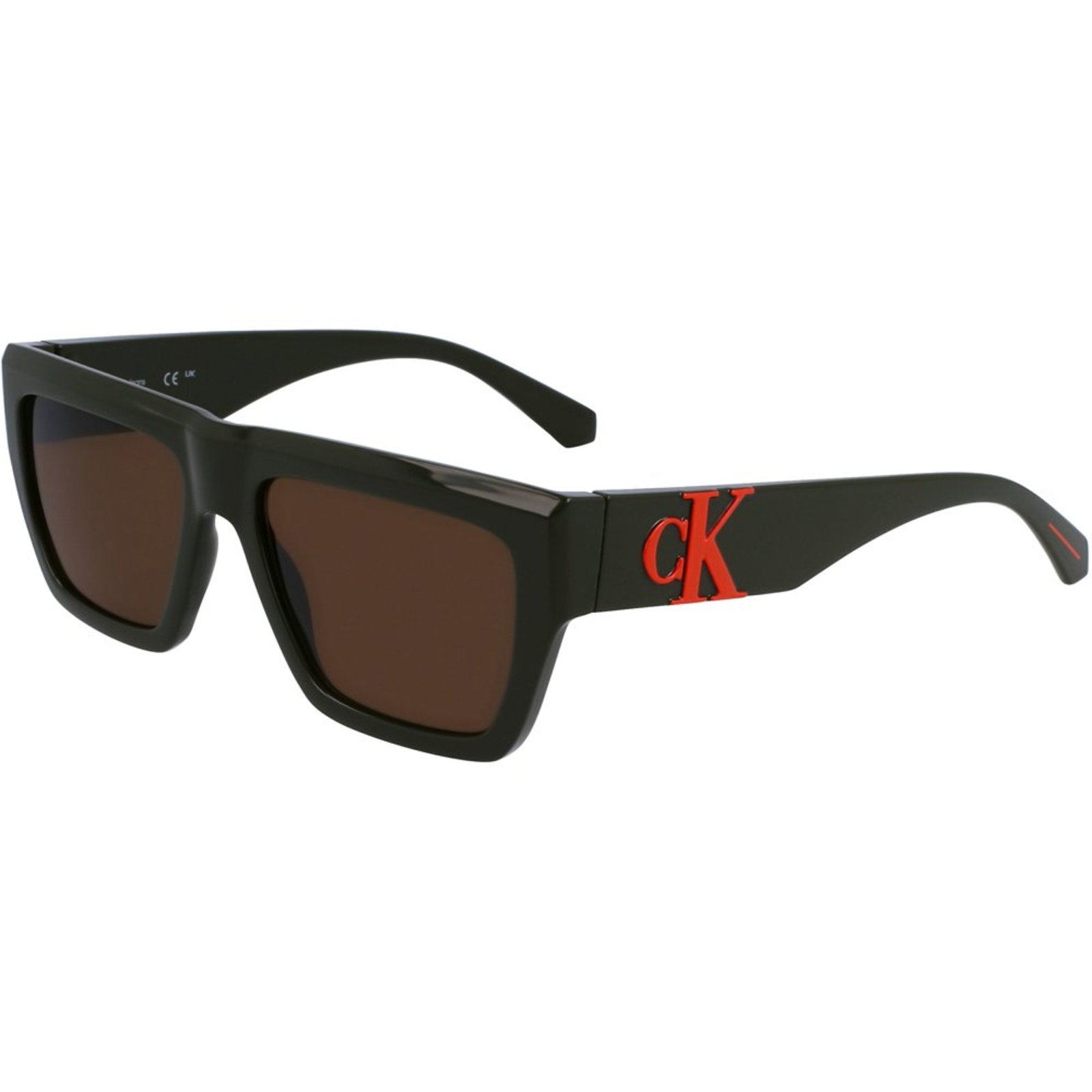 Óculos de Sol Calvin Klein Jeans 23653S 309 Verde Masculino