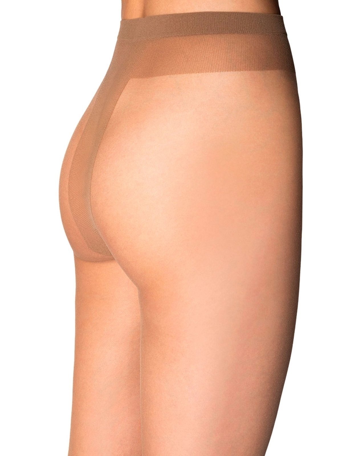 Vista 3 Meia Calça Fio 15 Essencial Loba Lupo preto Lupo preto