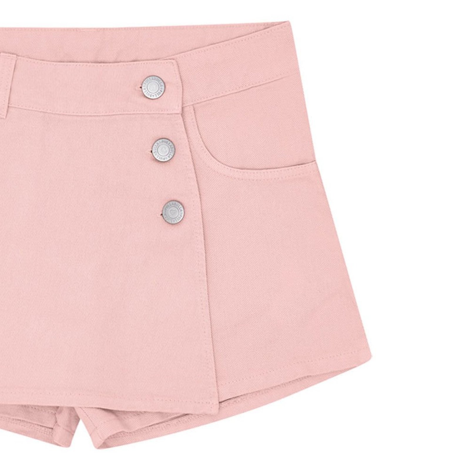 Infantil - Shorts Juvenil Menina - Rose - 48917-11 Rosa