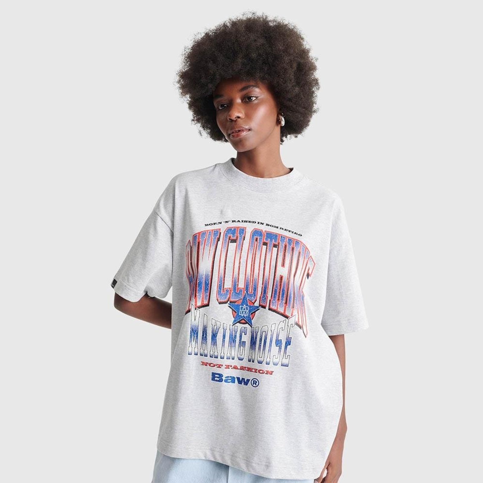Camiseta Oversized Baw Vintage Arch Unico