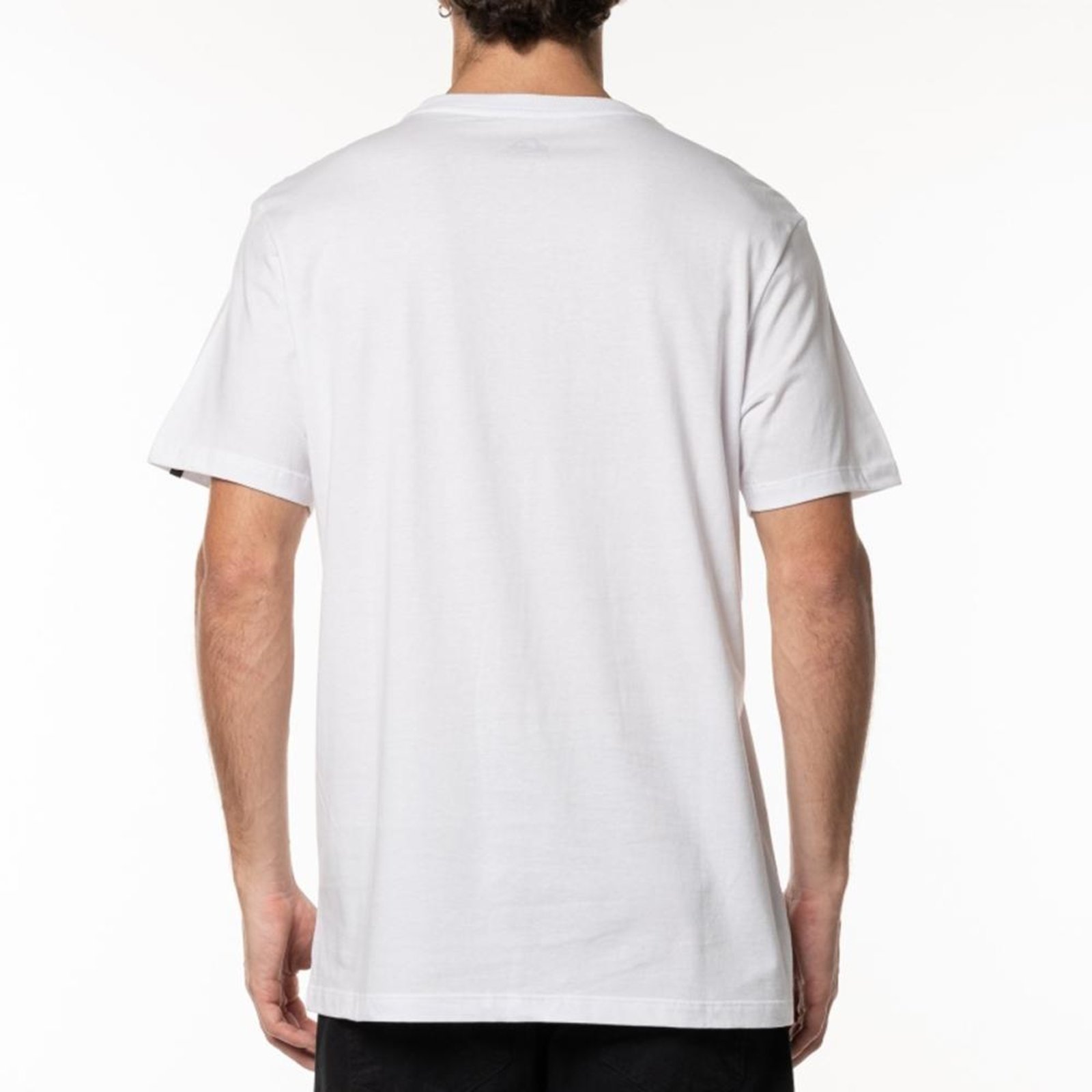 Camiseta Quiksilver Embroidery WT24 Masculina Branco