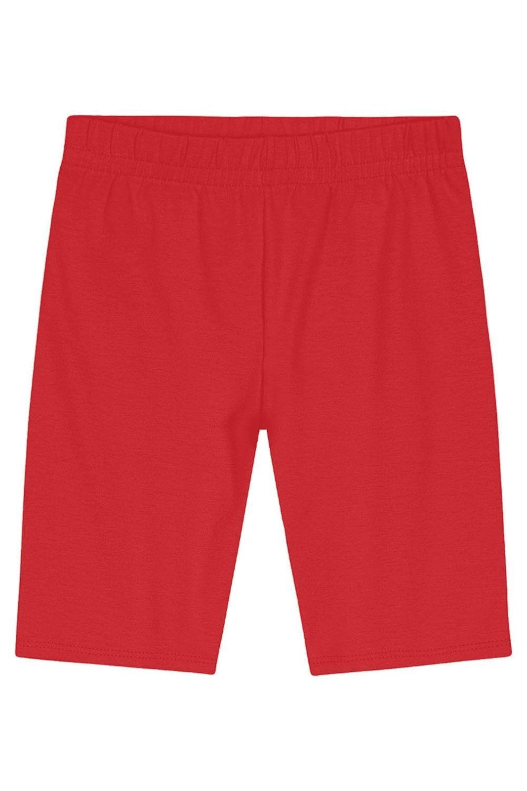Vista 2 Infantil - Bermuda ciclista menina em cotton Brandili vermelho Brandili vermelho