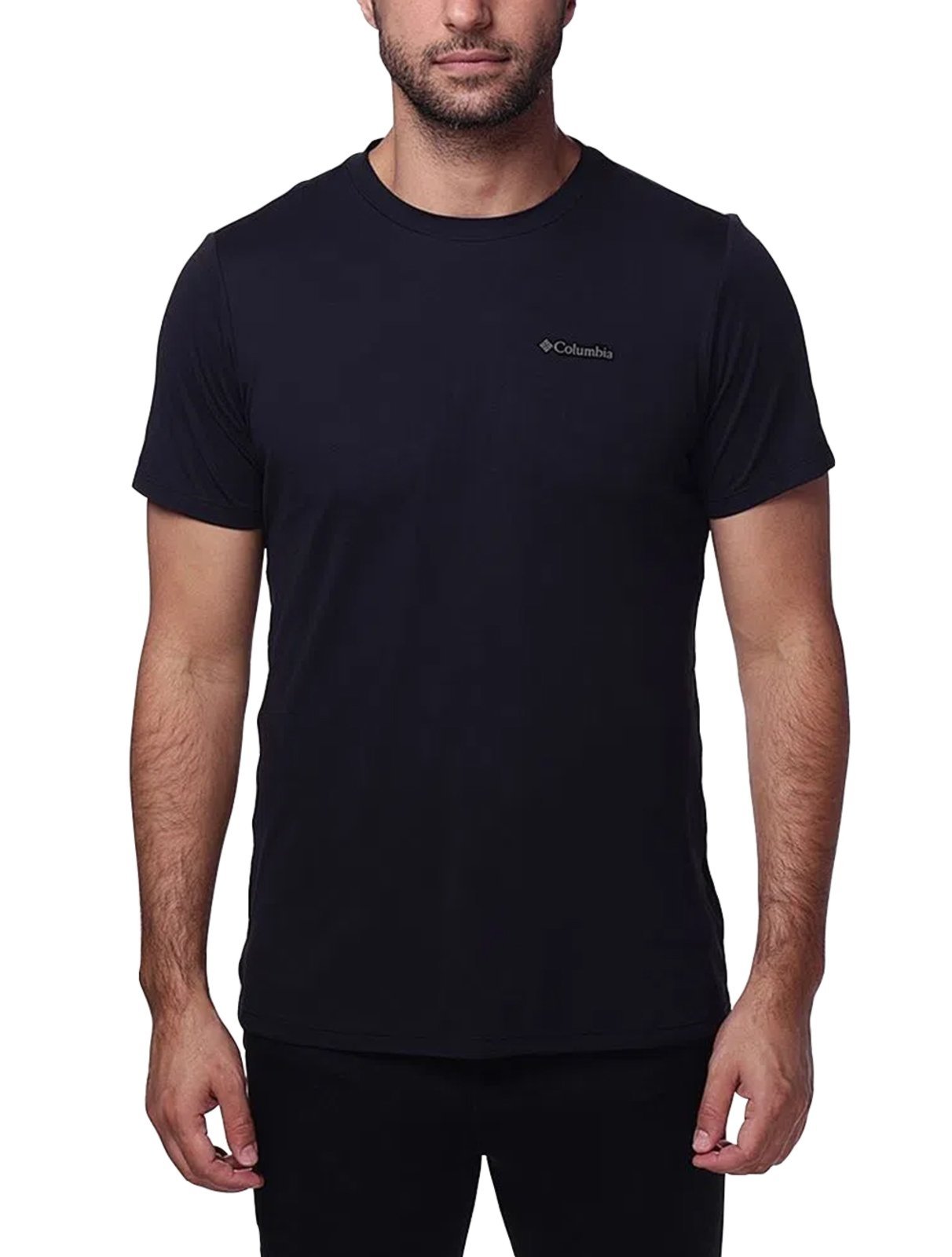 Camiseta Columbia Masculina Neblina Preta