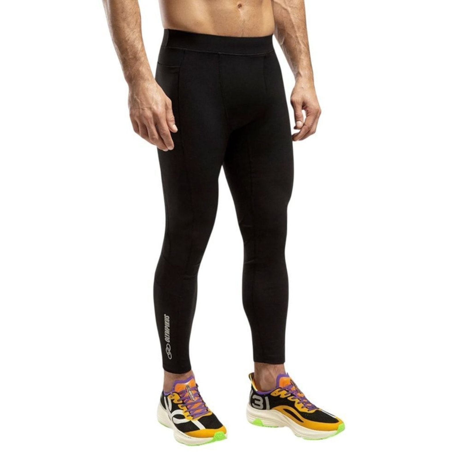 Calça Olympikus Flex Compression Masculina - Preto - olympikus