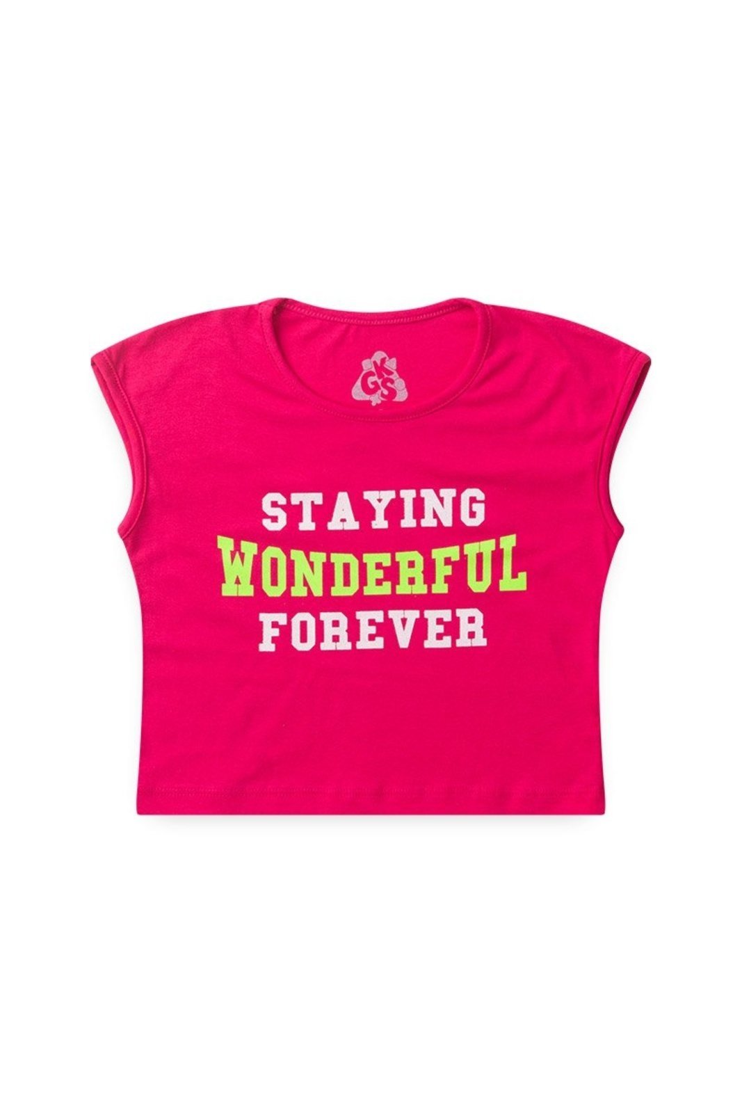 Infantil – Conjunto para Menina Cropped Regata Forever – GKS