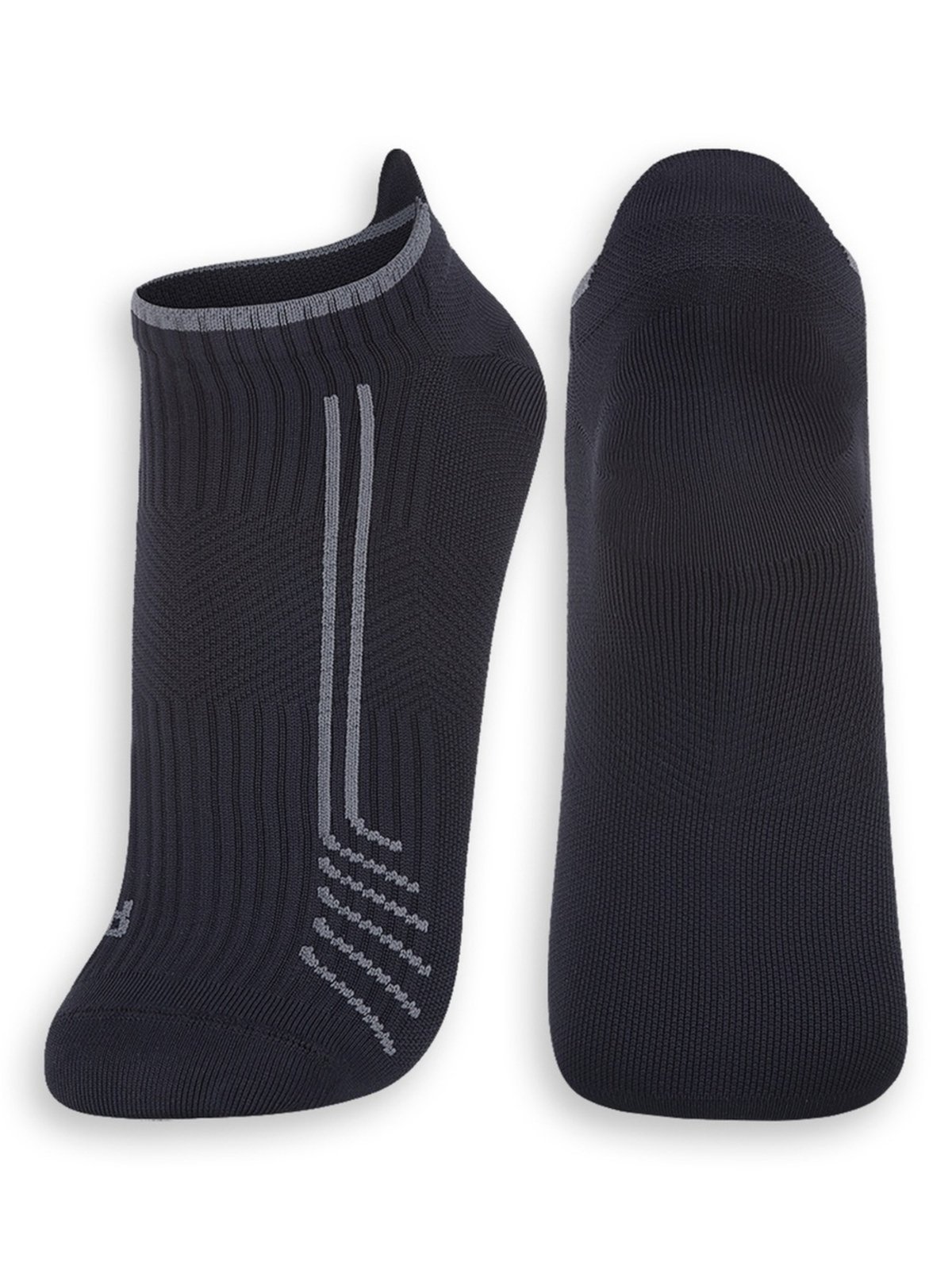 Vista 2 Meia Esportiva Cano Curto Lupo preto Lupo preto